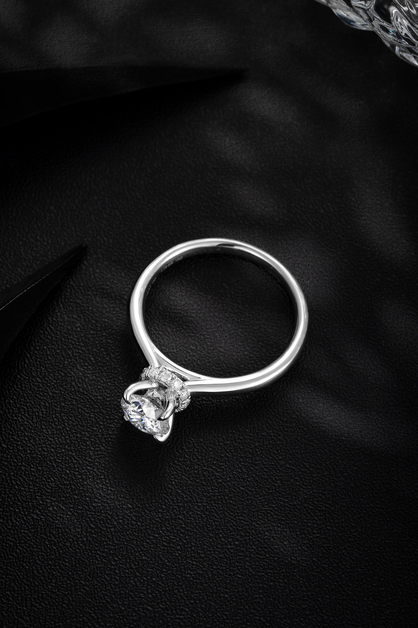 Lab Grown Diamond Ring-ZBR0196-1.00CT
