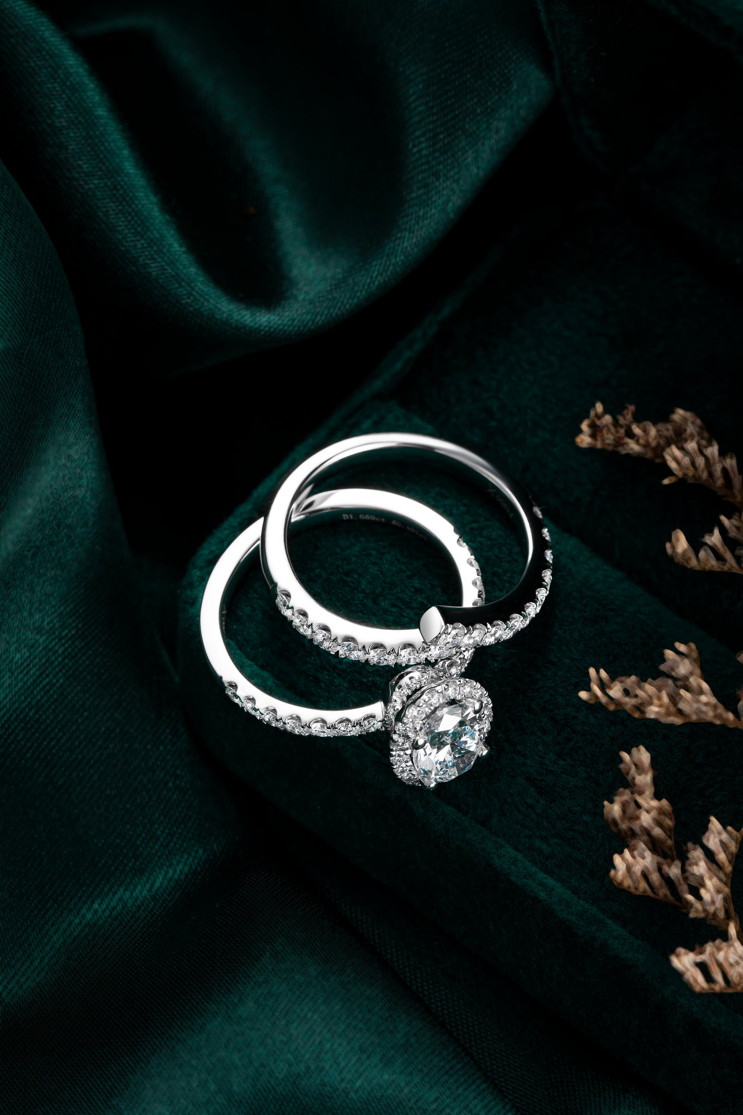 Lab Grown Diamond Ring-ZBR0202-1.00CT
