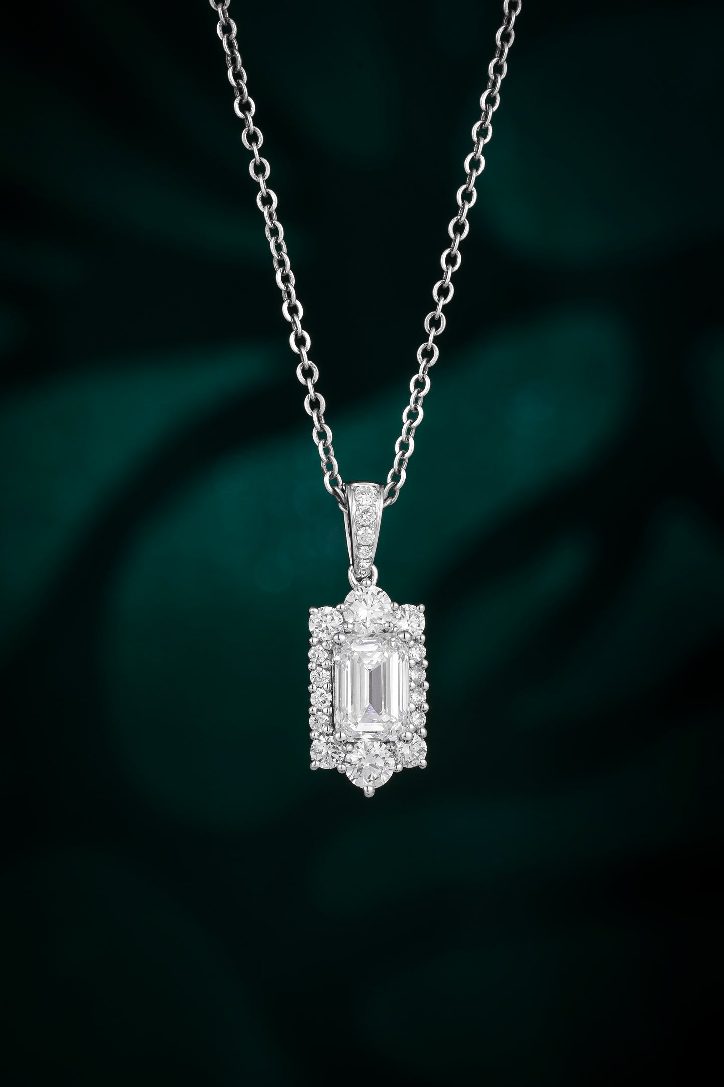 Lab Grown Diamond Pendant-ZBP0027