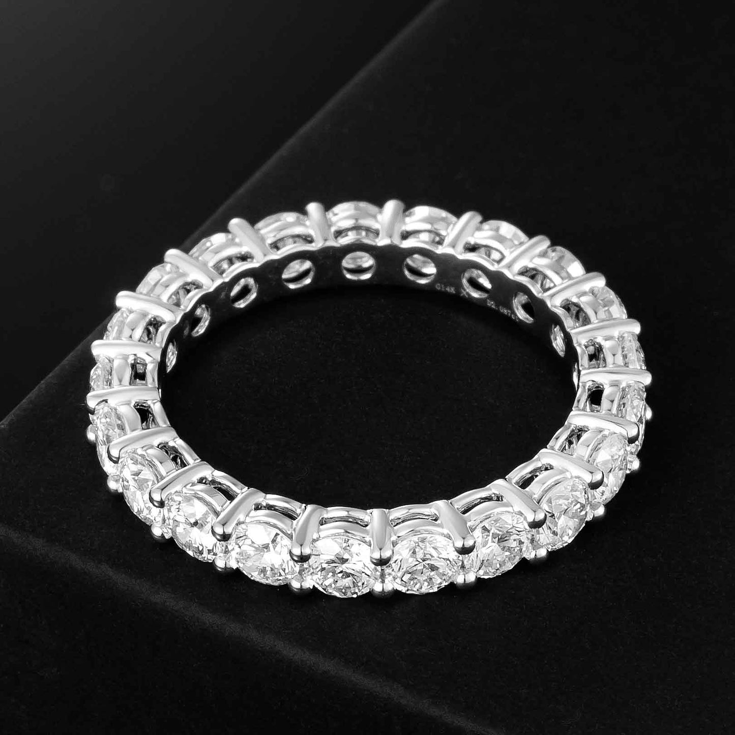 Lab Grown Diamond Ring-ZBR0015-2.9MM