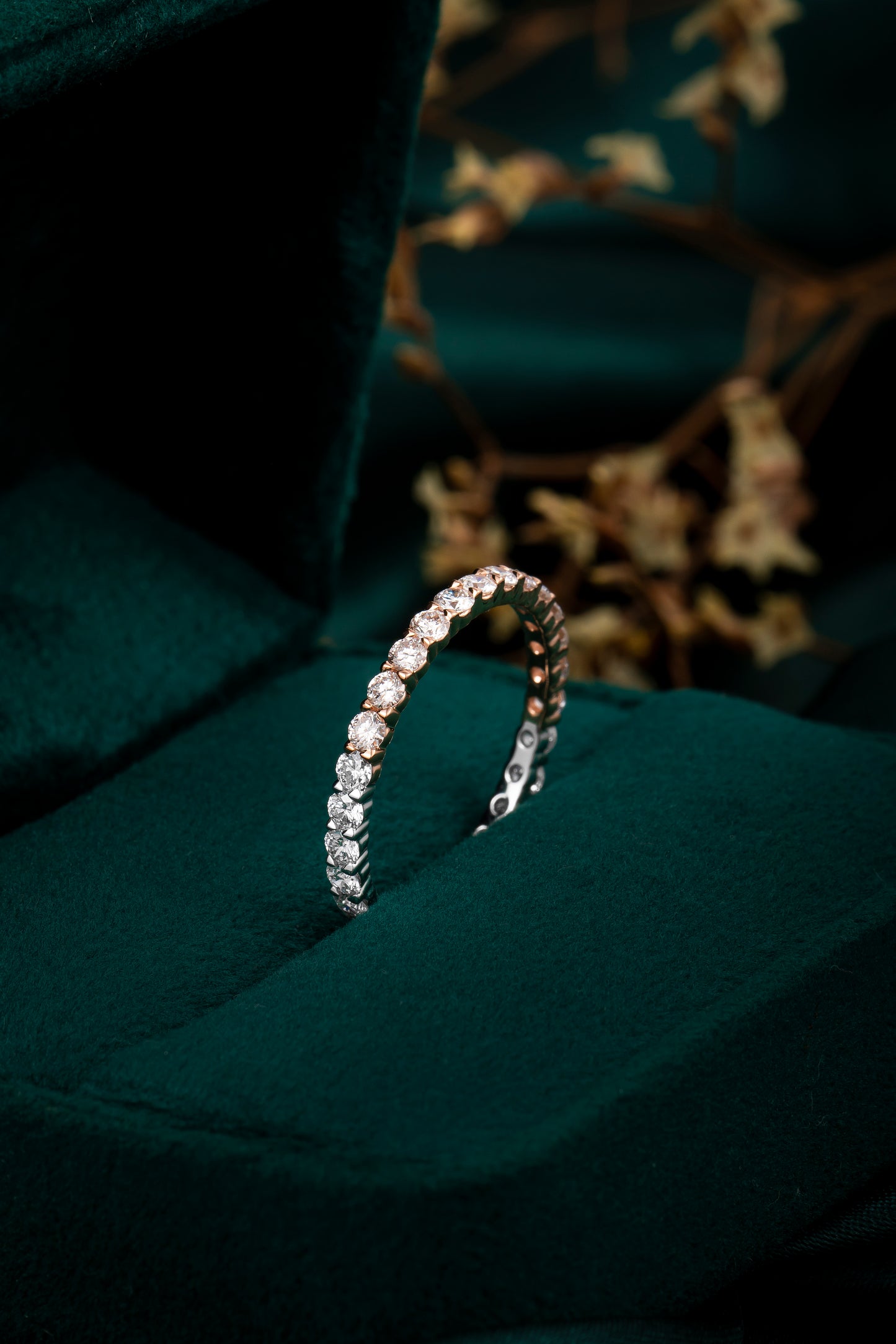 Lab Grown Diamond Ring-ZBR0271-2.1MM