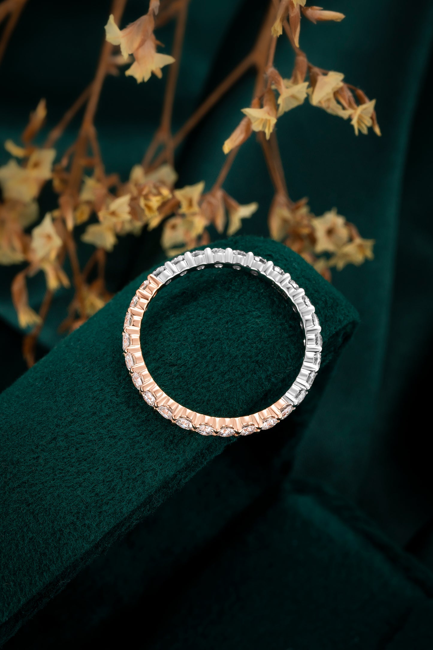 Lab Grown Diamond Ring-ZBR0271-2.1MM