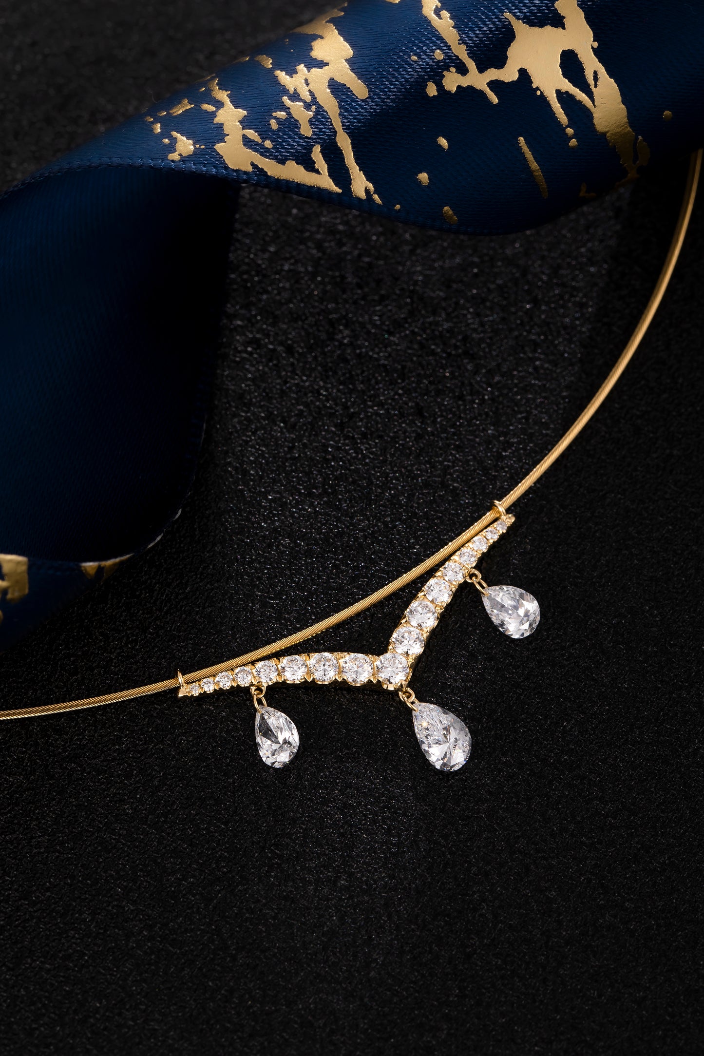 Lab Grown Diamond Necklace-ZBN0089