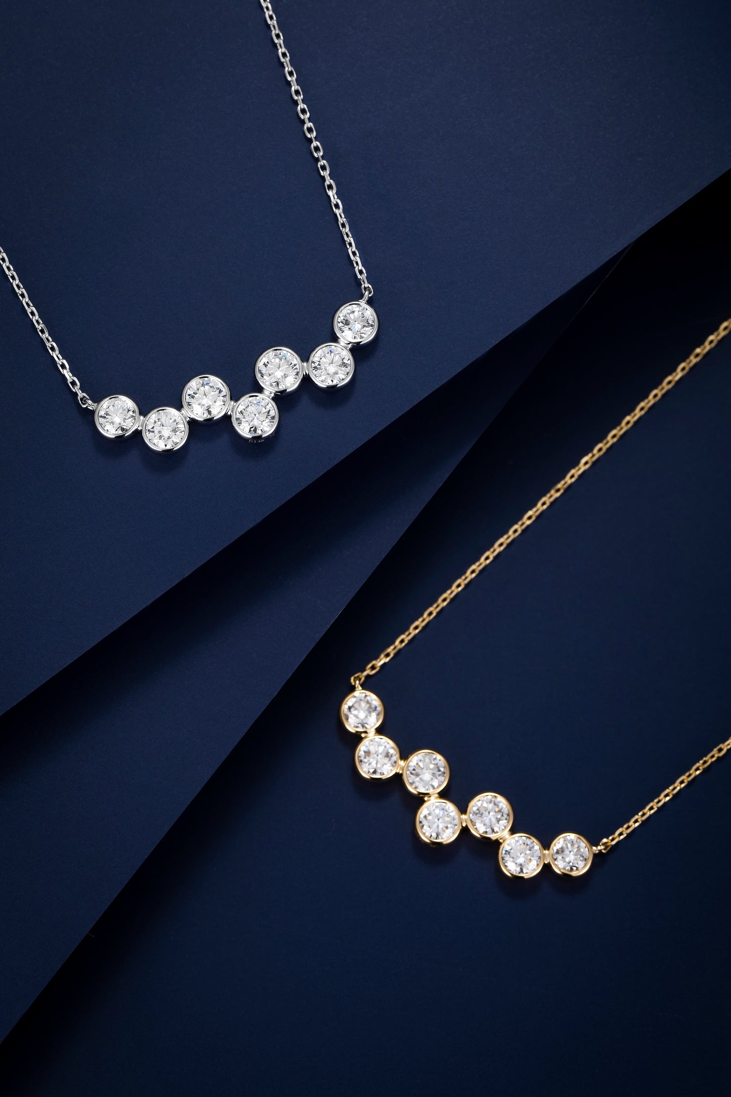 Lab Grown Diamond Necklace-ZBN0035W