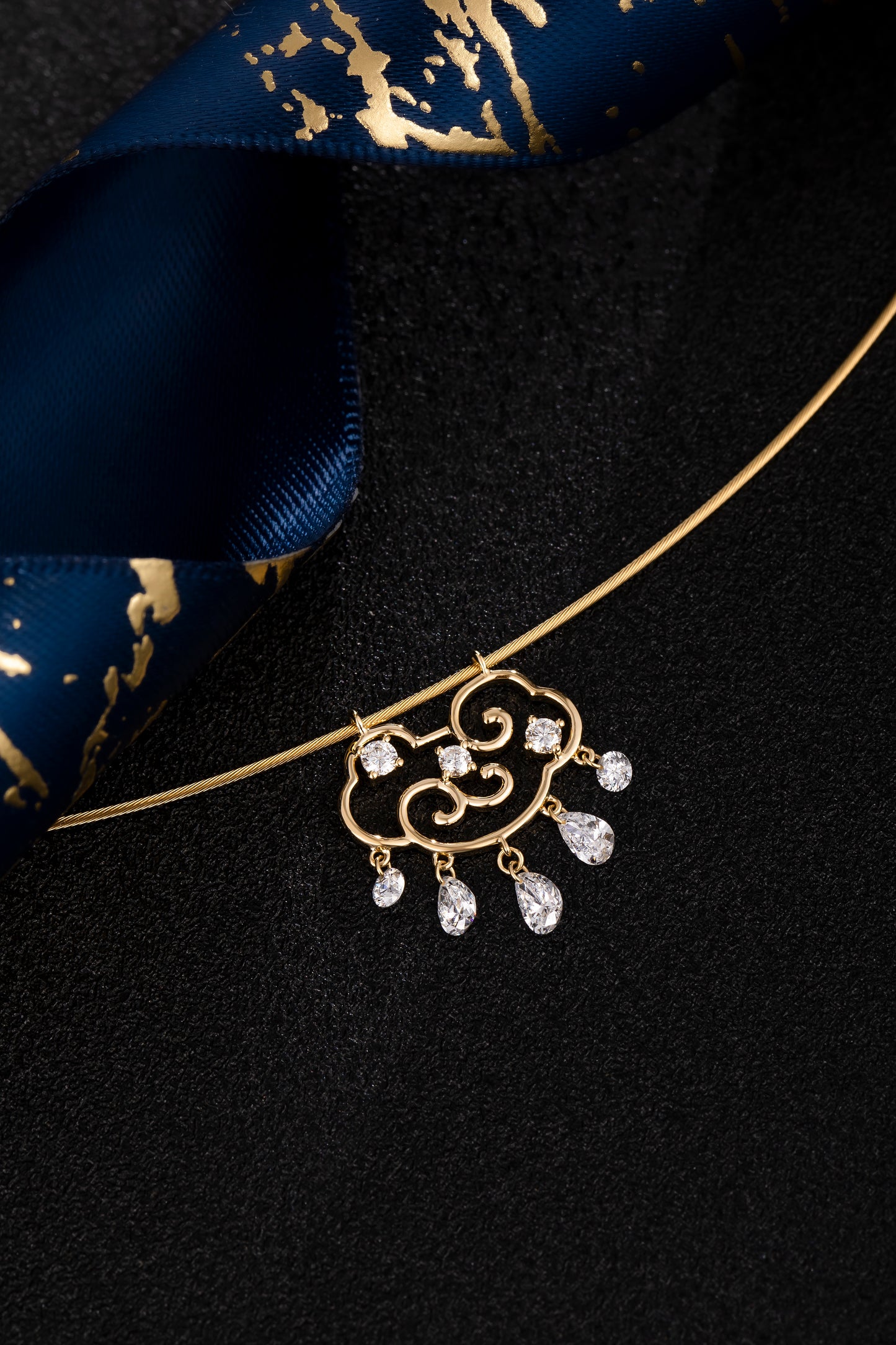 Lab Grown Diamond Necklace-ZBN0088