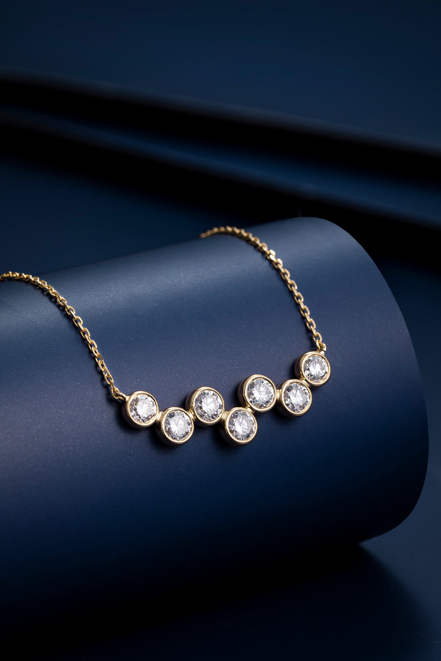 Lab Grown Diamond Necklace-ZBN0035W