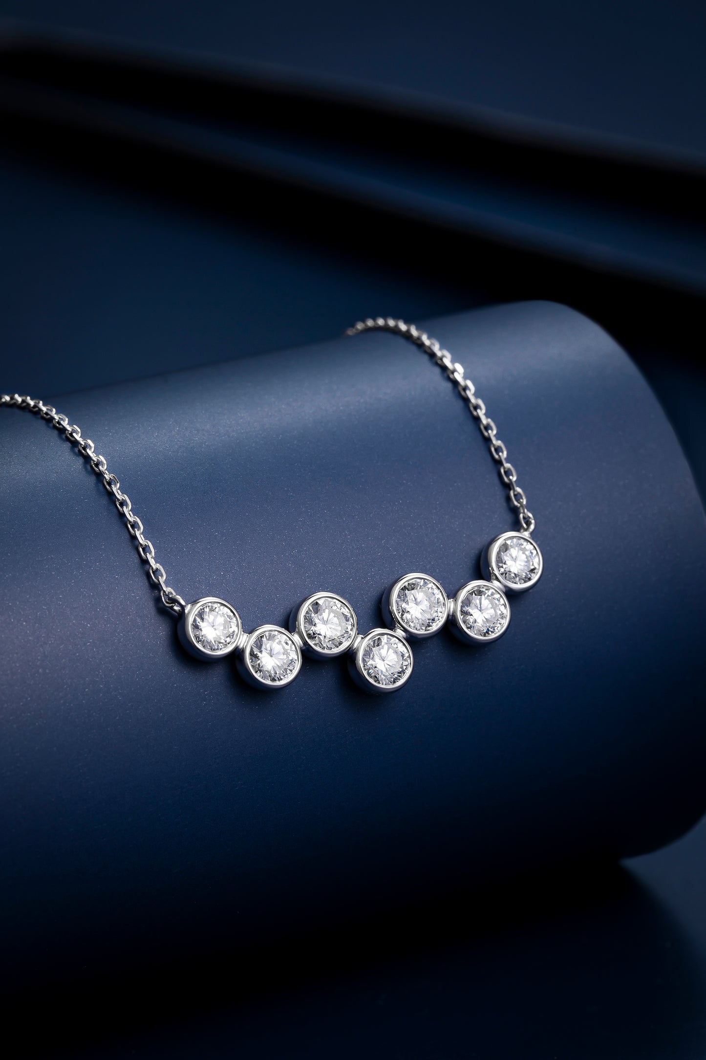 Lab Grown Diamond Necklace-ZBN0035W