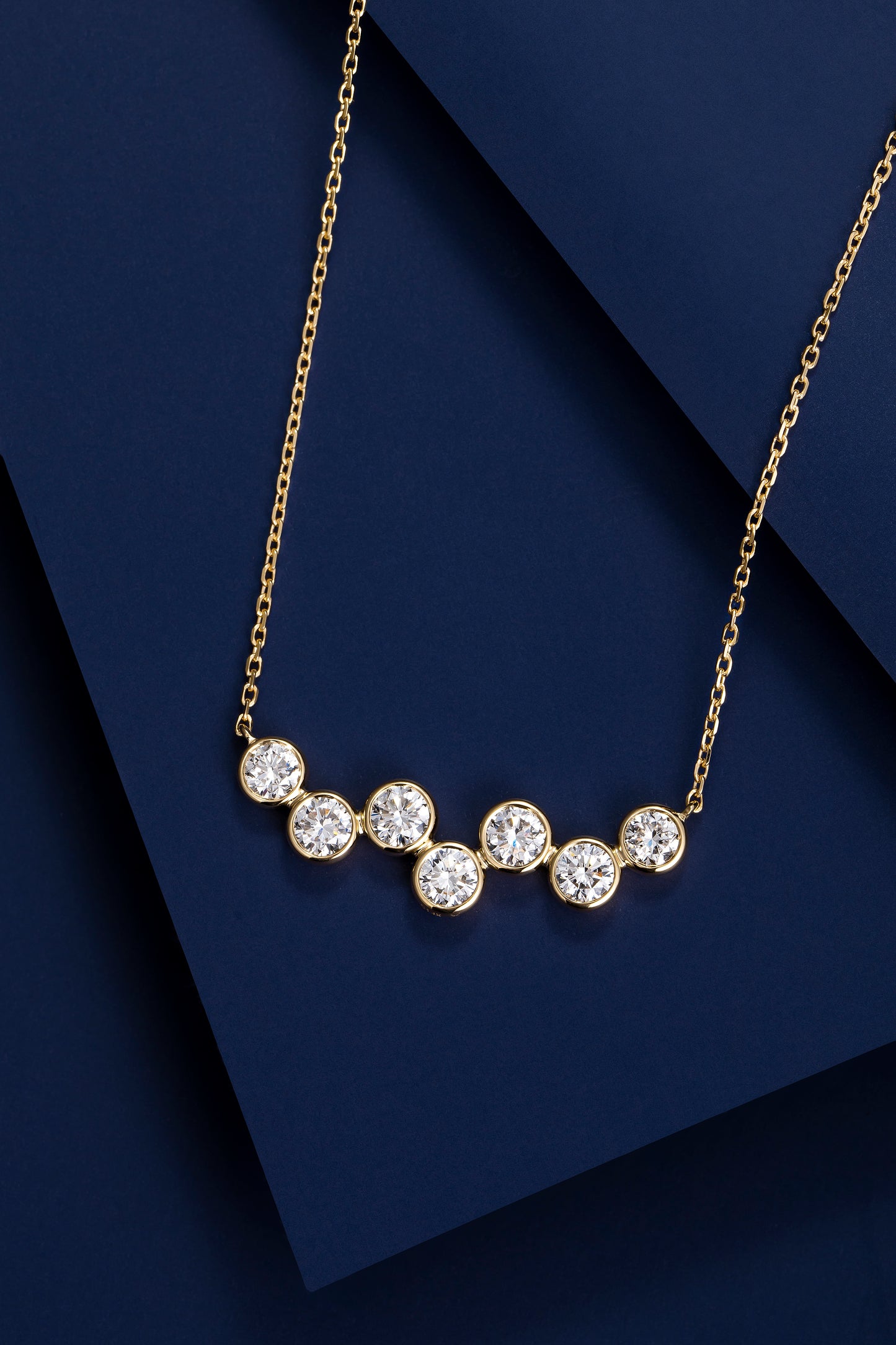 Lab Grown Diamond Necklace-ZBN0035Y