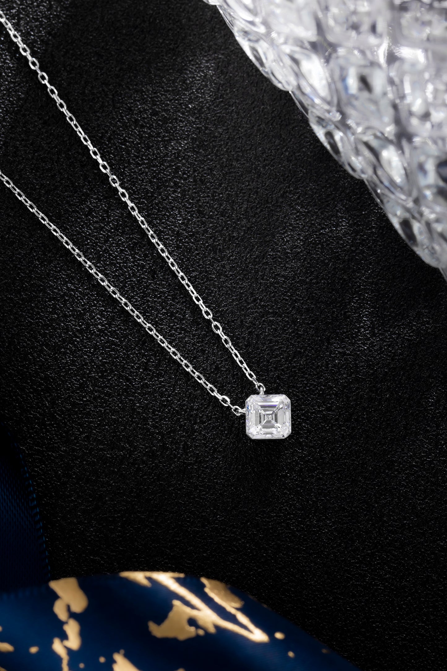 Lab Grown Diamond Necklace-ZBN0071-0.70CT
