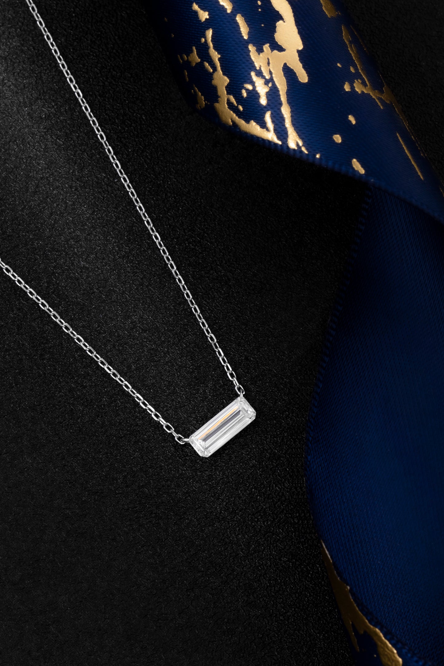 Lab Grown Diamond Necklace-ZBN0100