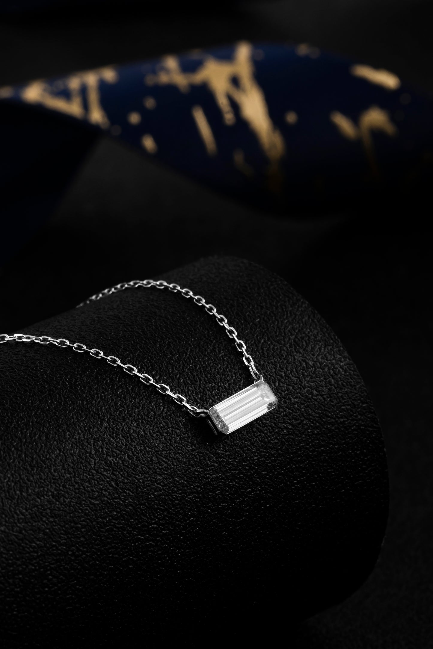 Lab Grown Diamond Necklace-ZBN0100