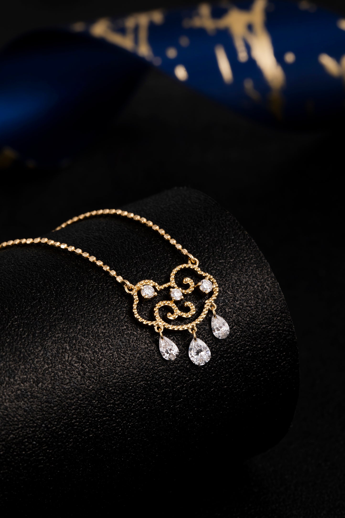 Lab Grown Diamond Necklace-ZBN0088-1