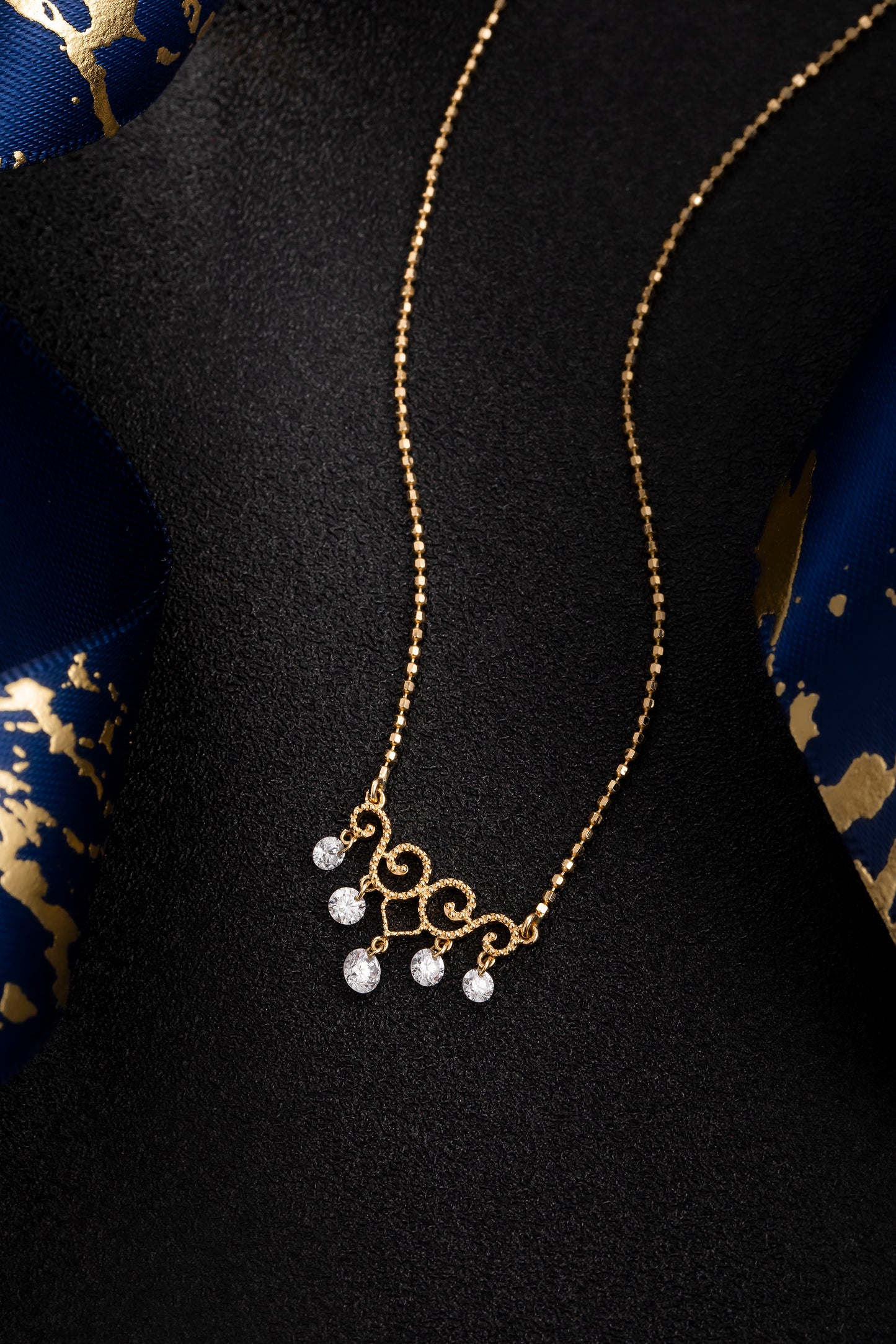 Lab Grown Diamond Necklace-ZBN0086-1