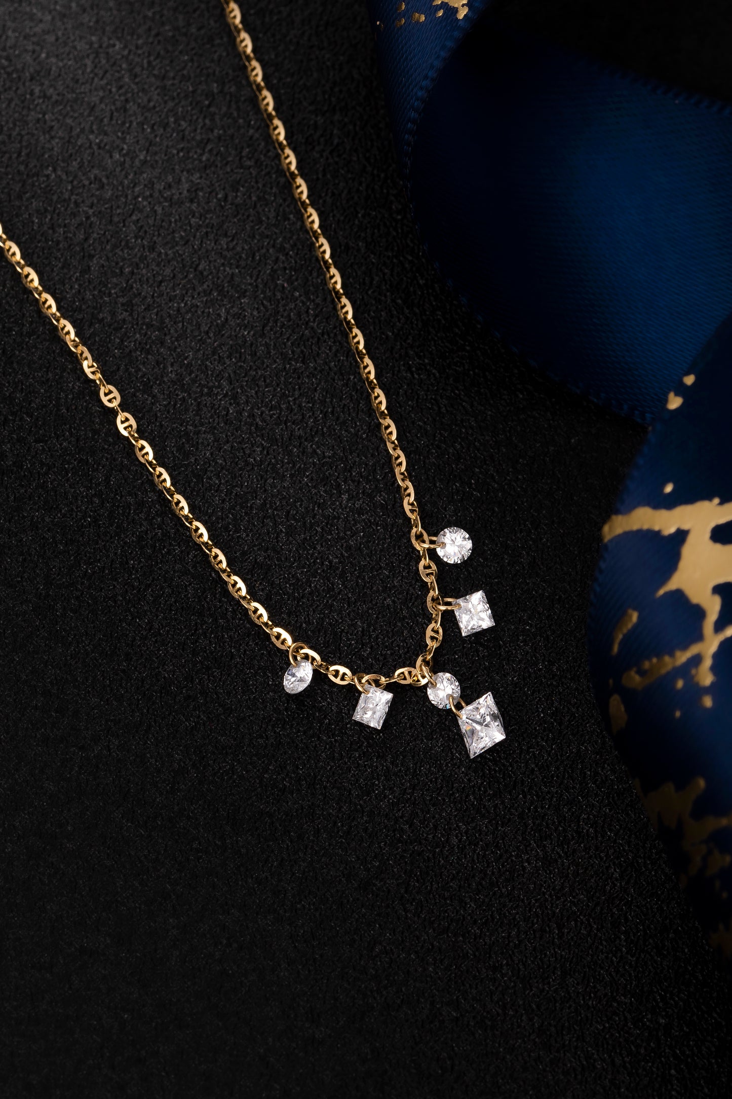 Lab Grown Diamond Necklace-ZBN0106