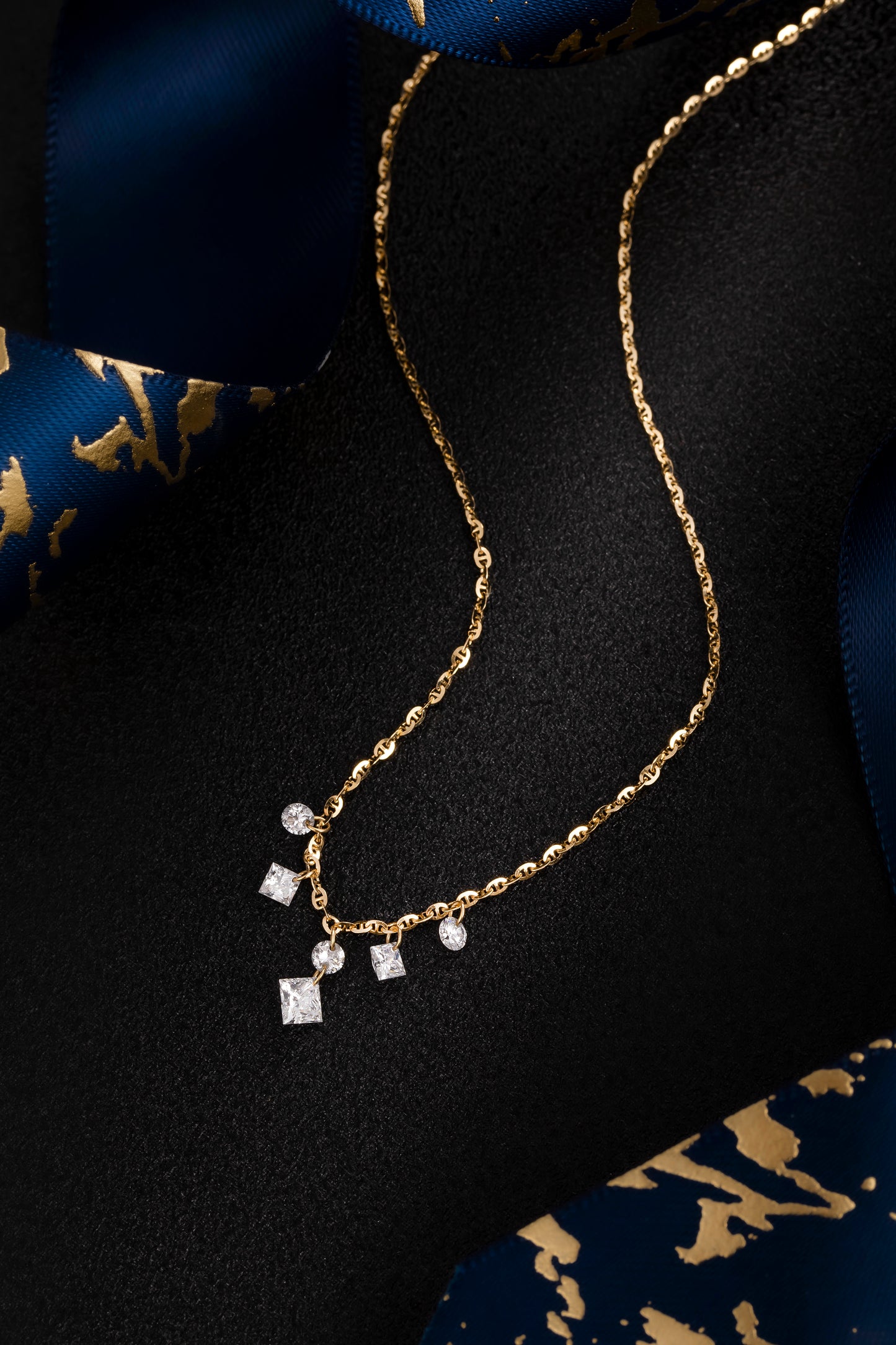 Lab Grown Diamond Necklace-ZBN0106