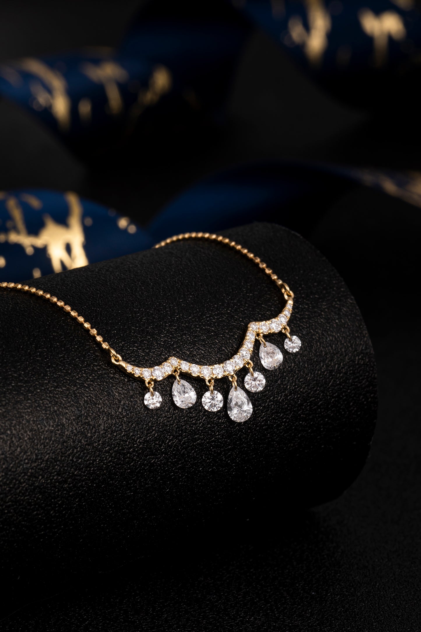 Lab Grown Diamond Necklace-ZBN0090-1