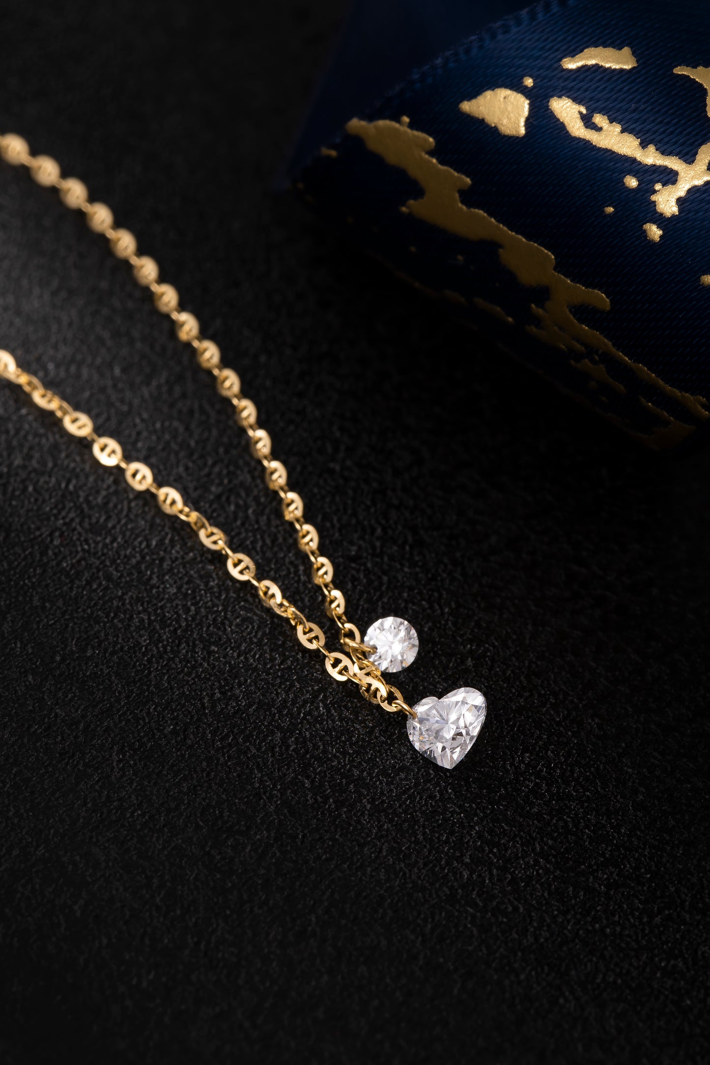 Lab Grown Diamond Necklace-ZBN0104