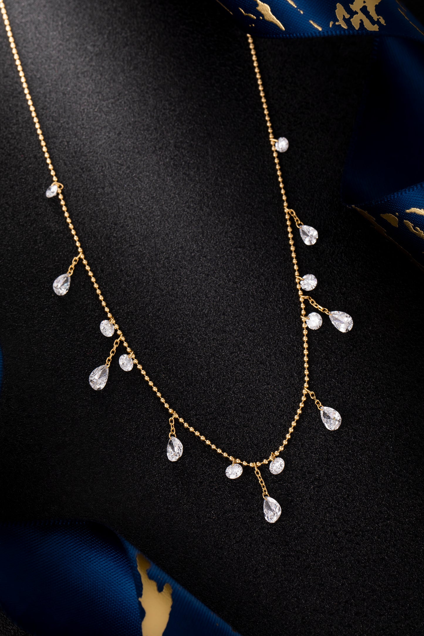 Lab Grown Diamond Necklace-ZBN0117