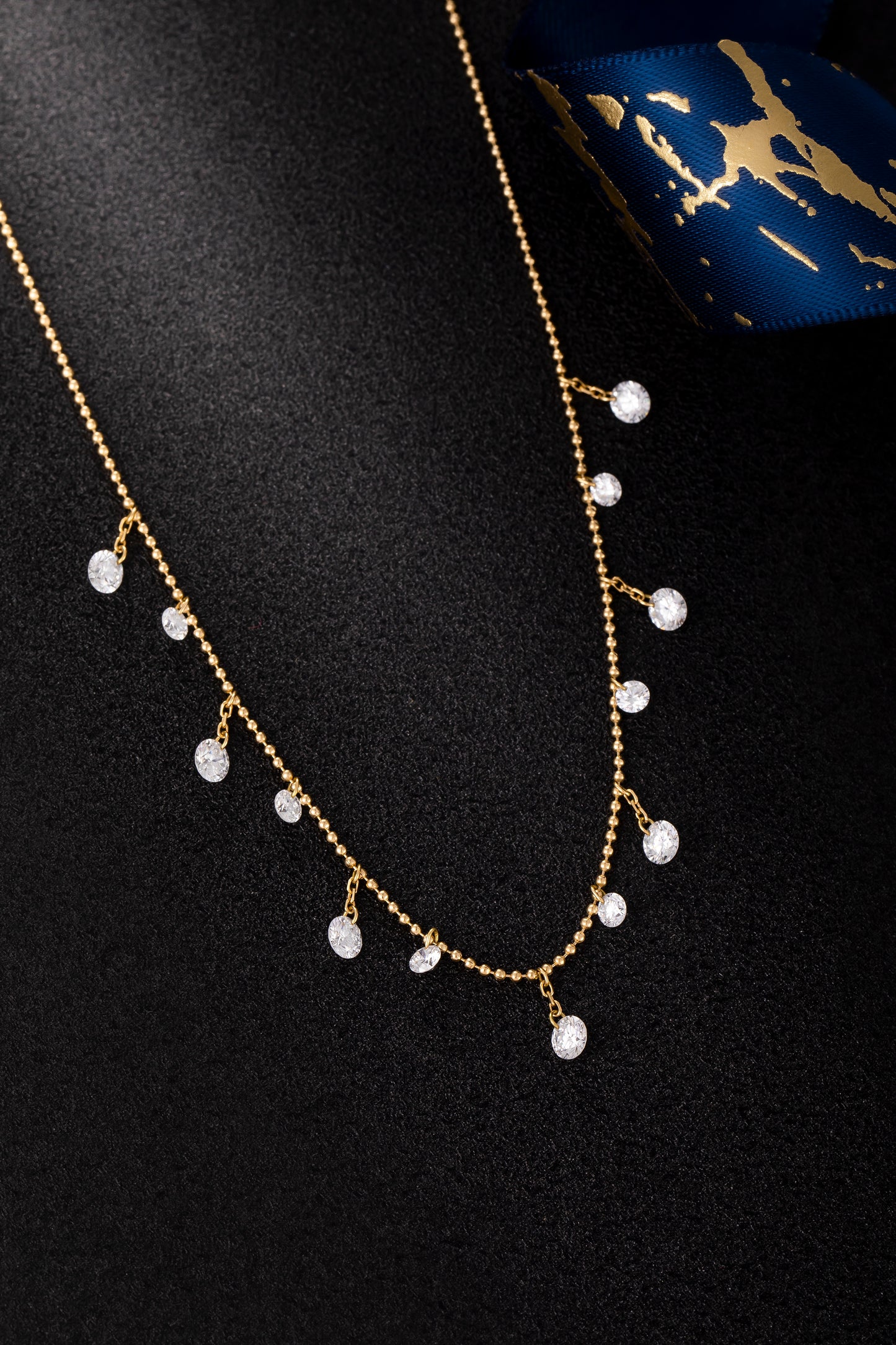 Lab Grown Diamond Necklace-ZBN0120
