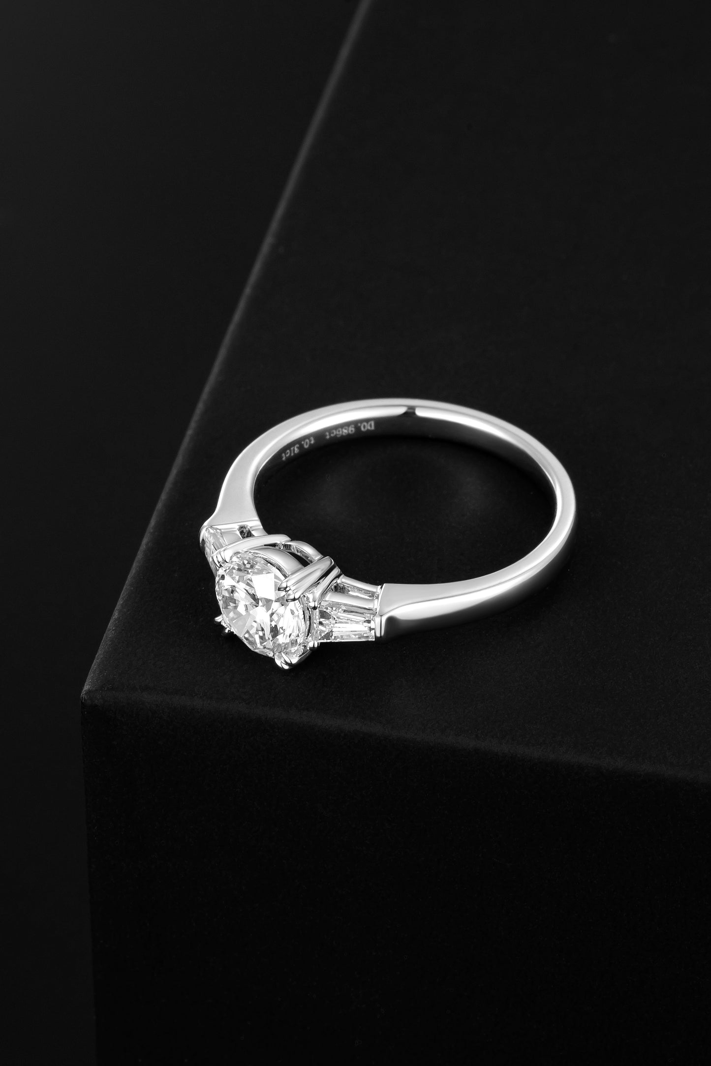 Lab Grown Diamond Ring-ZBR0010-1.00CT