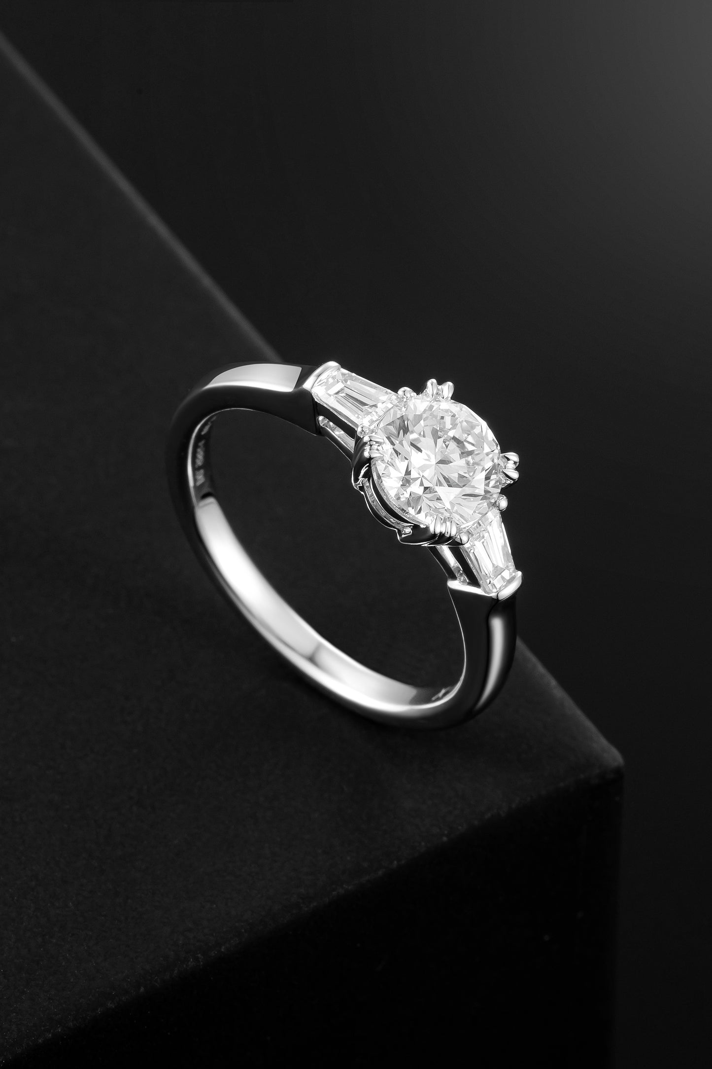 Lab Grown Diamond Ring-ZBR0010-1.00CT