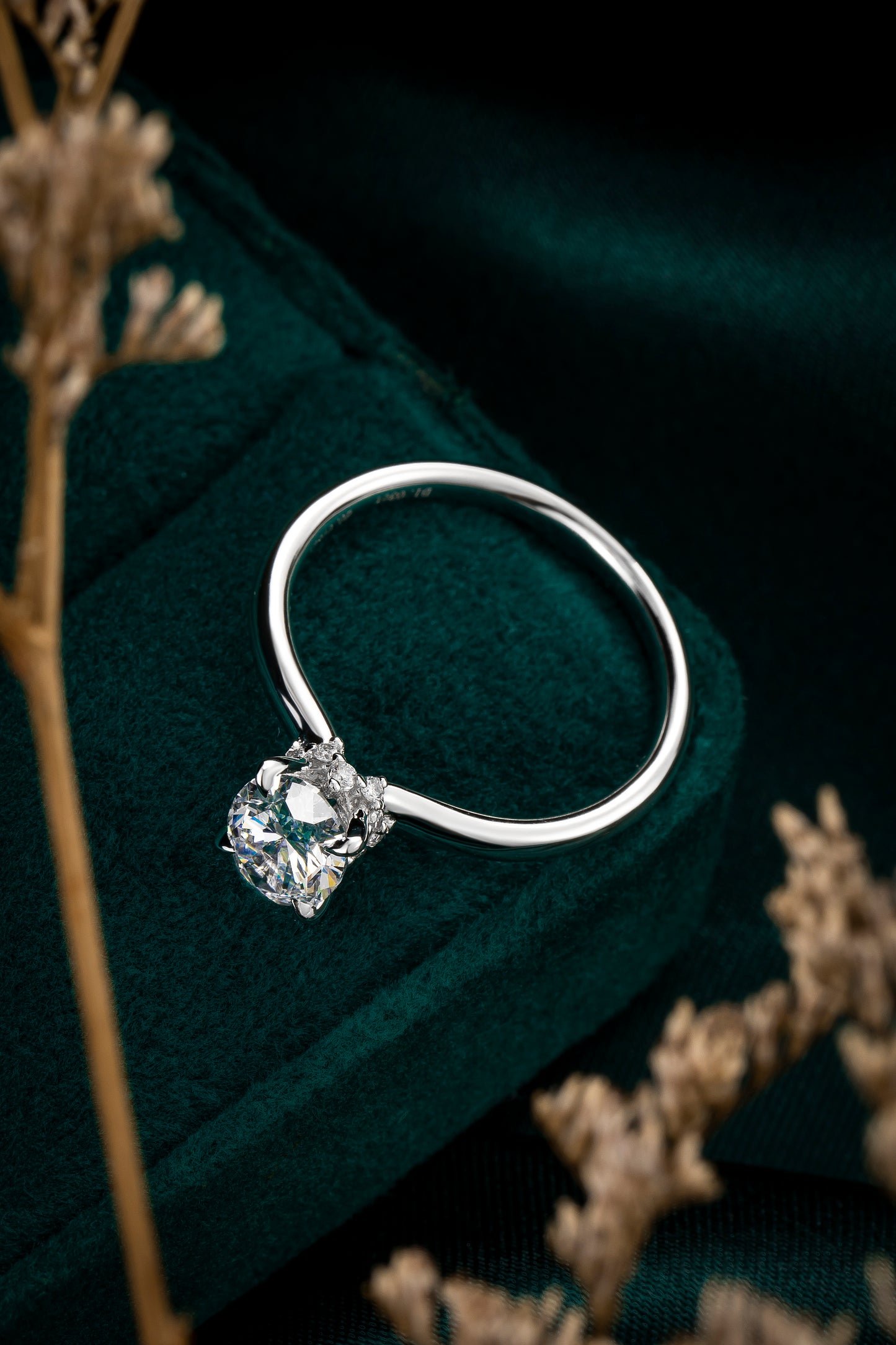 Lab Grown Diamond Ring-ZBR0193-1.00CT