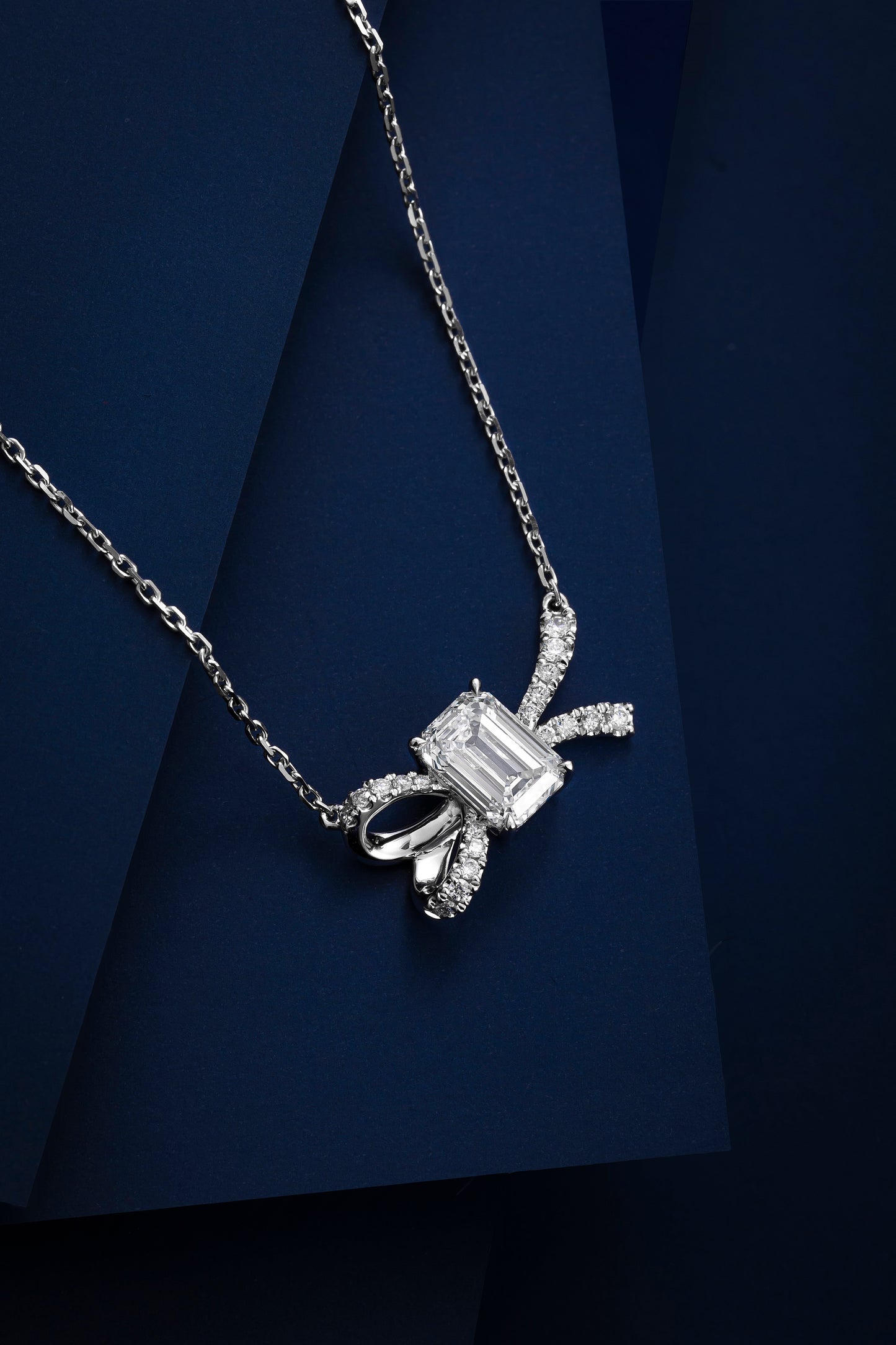 Lab Grown Diamond Necklace-ZBN0051