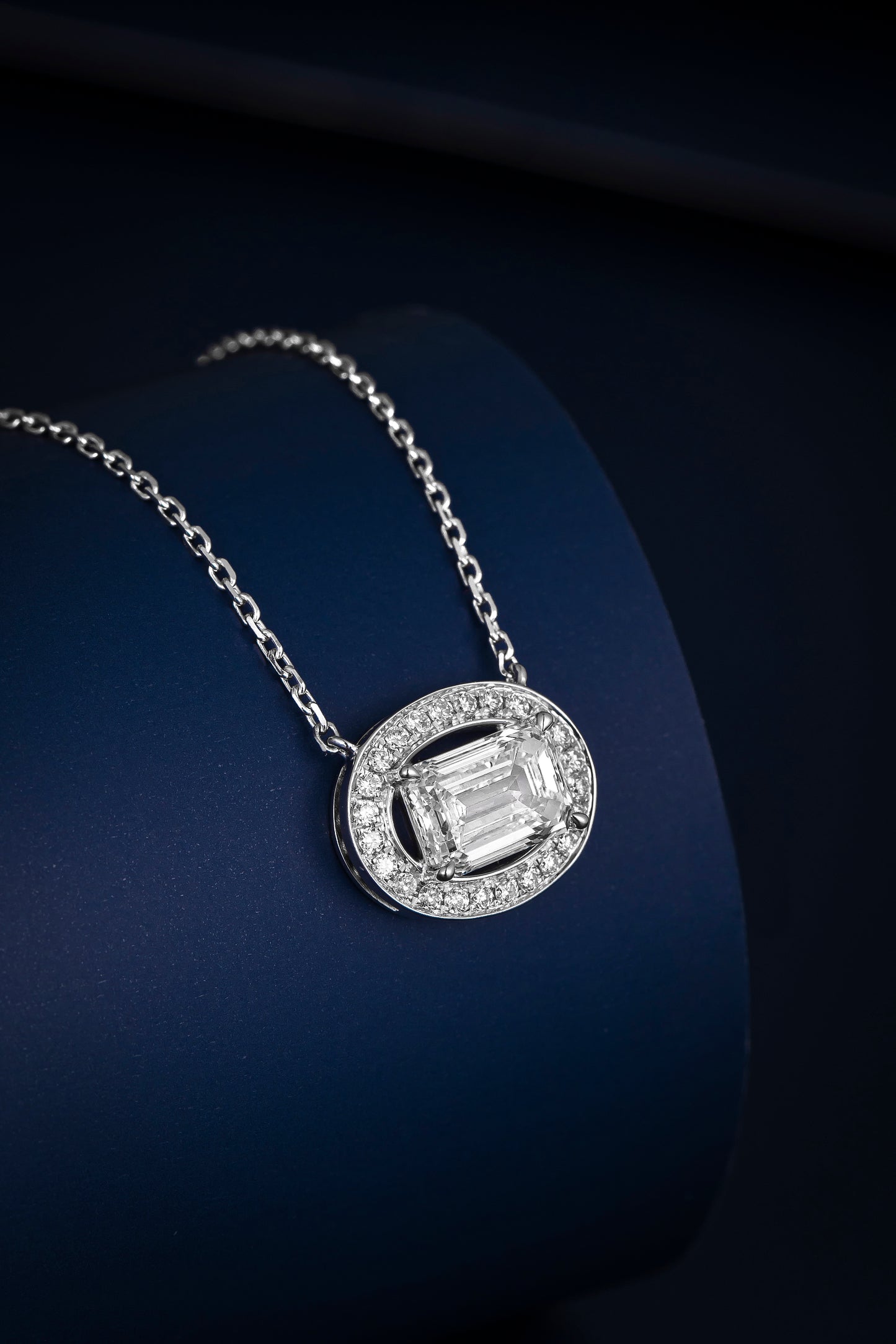 Lab Grown Diamond Necklace-ZBN0049