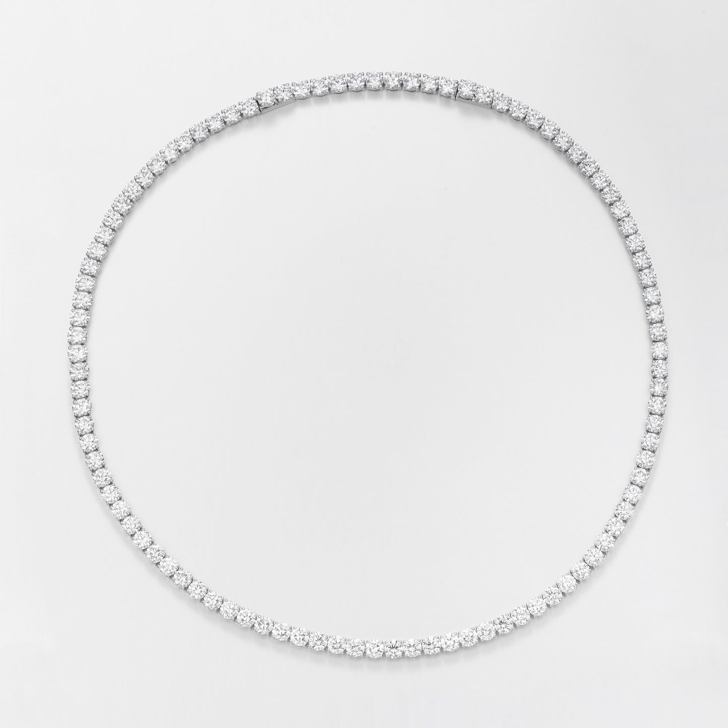 Lab Grown Diamond Necklace-ZBN0041-4.5MM