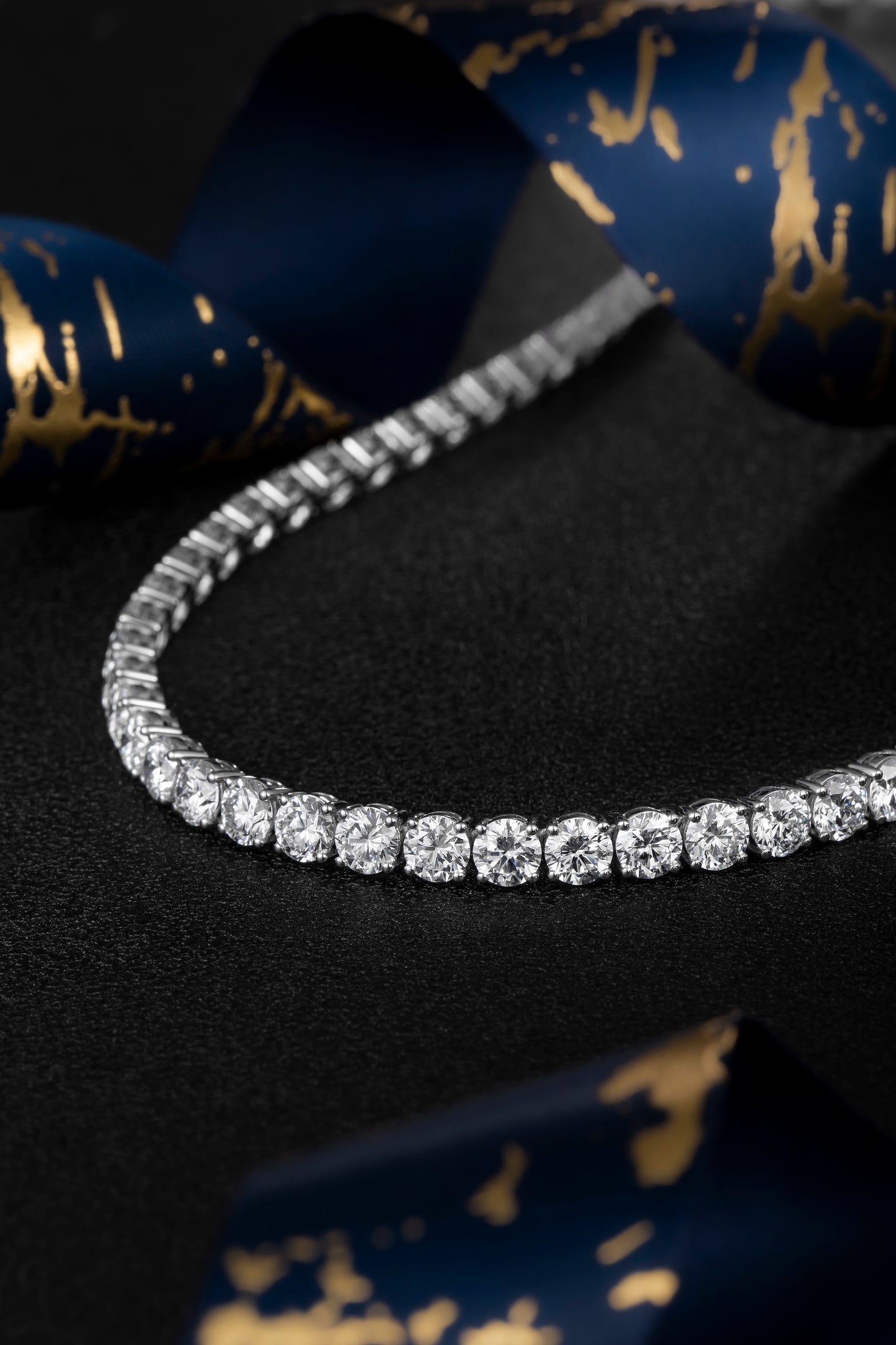 Lab Grown Diamond Necklace-ZBN0041-4.5MM