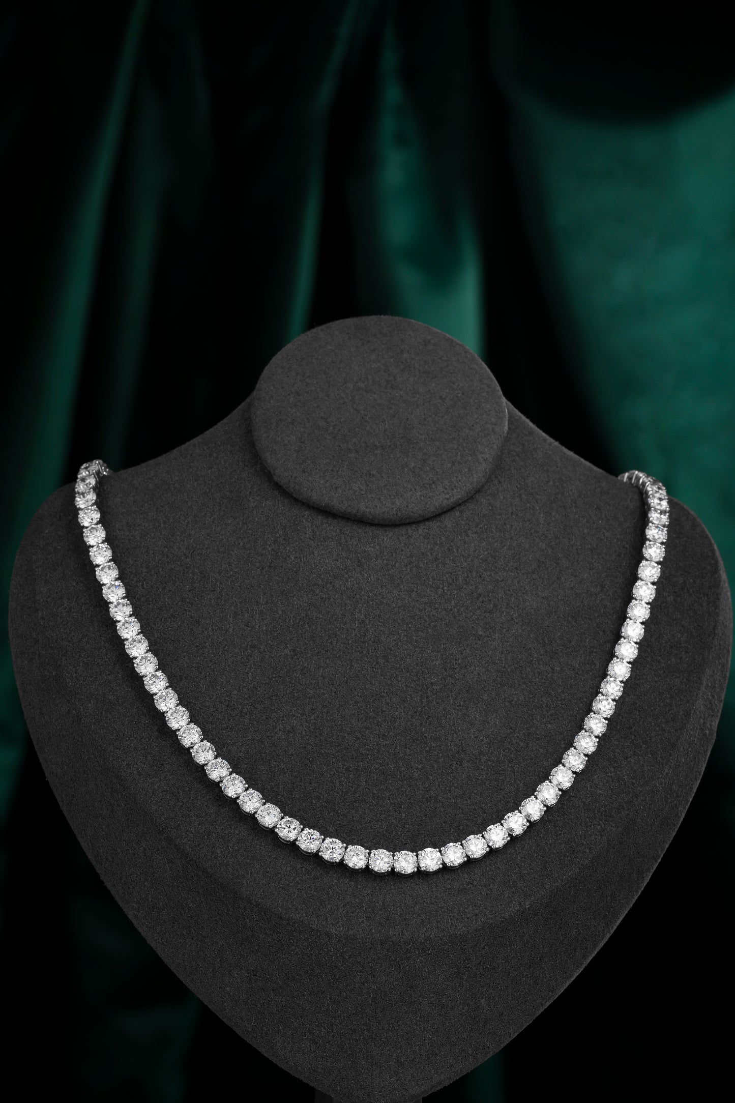 Lab Grown Diamond Necklace-ZBN0041-4.5MM