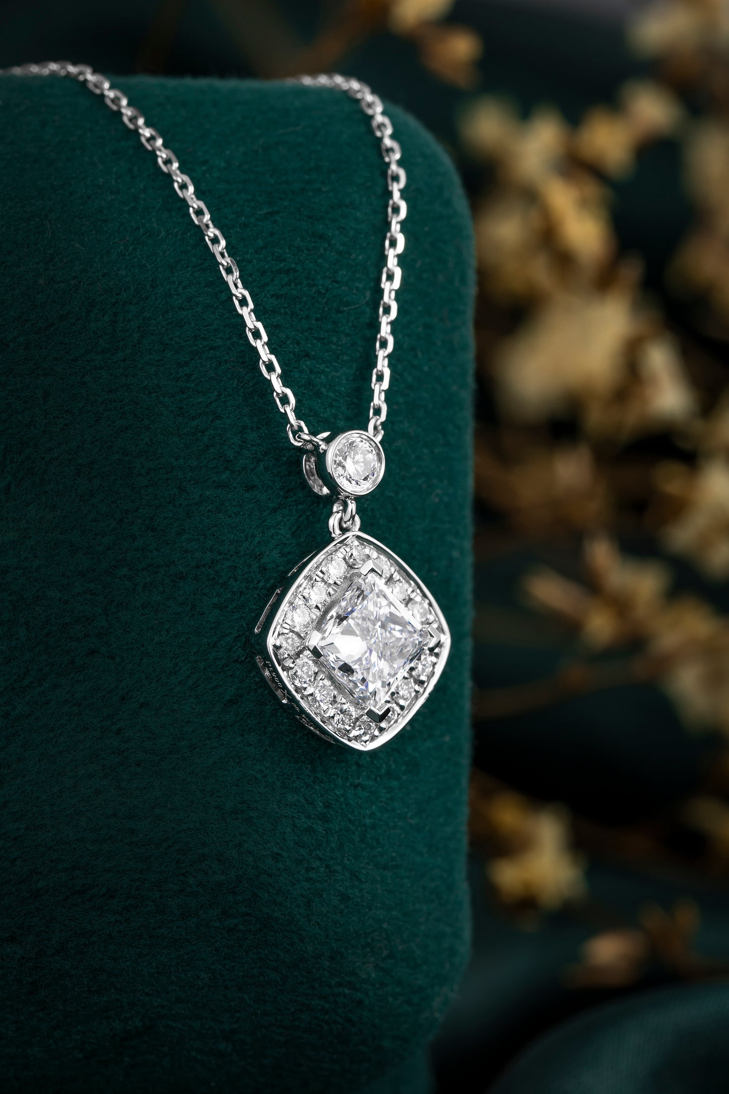 Lab Grown Diamond Necklace-ZBN0066