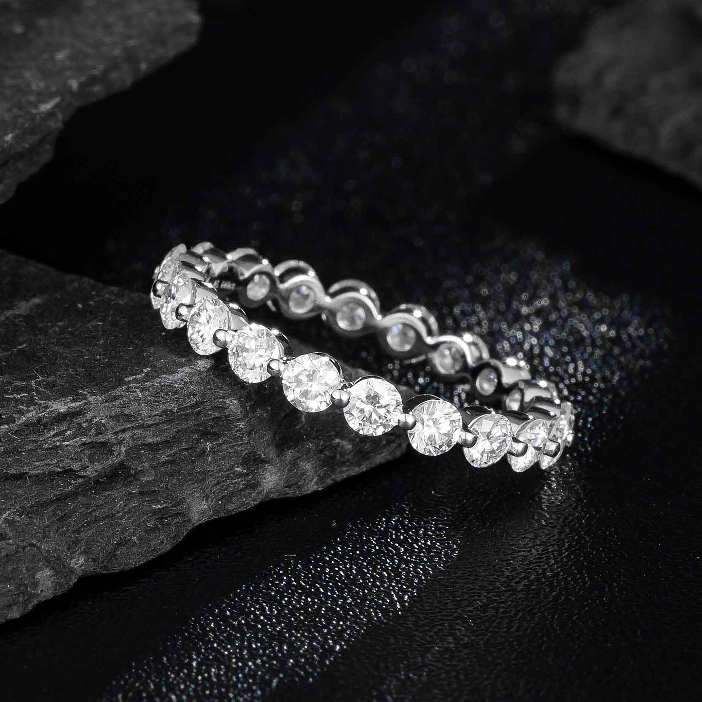 Lab Grown Diamond Ring-ZBR0071-2.6MM
