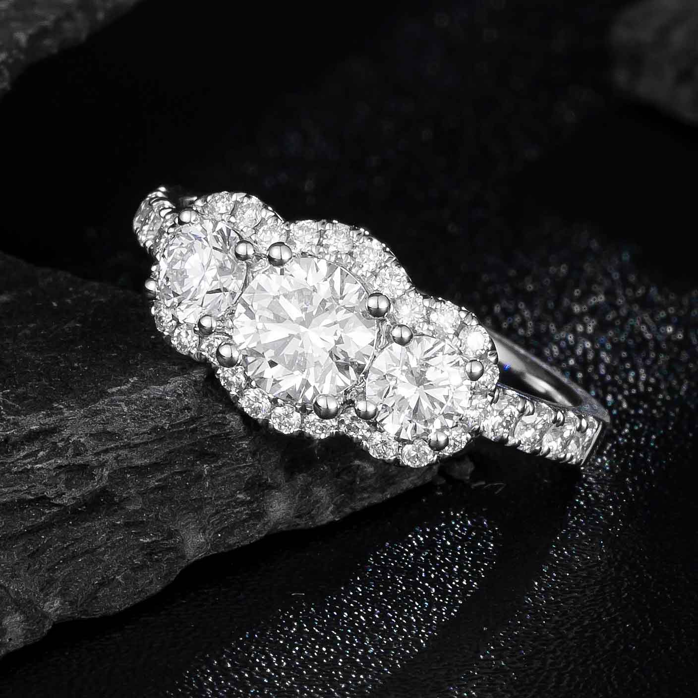 Lab Grown Diamond Ring-ZBR0049