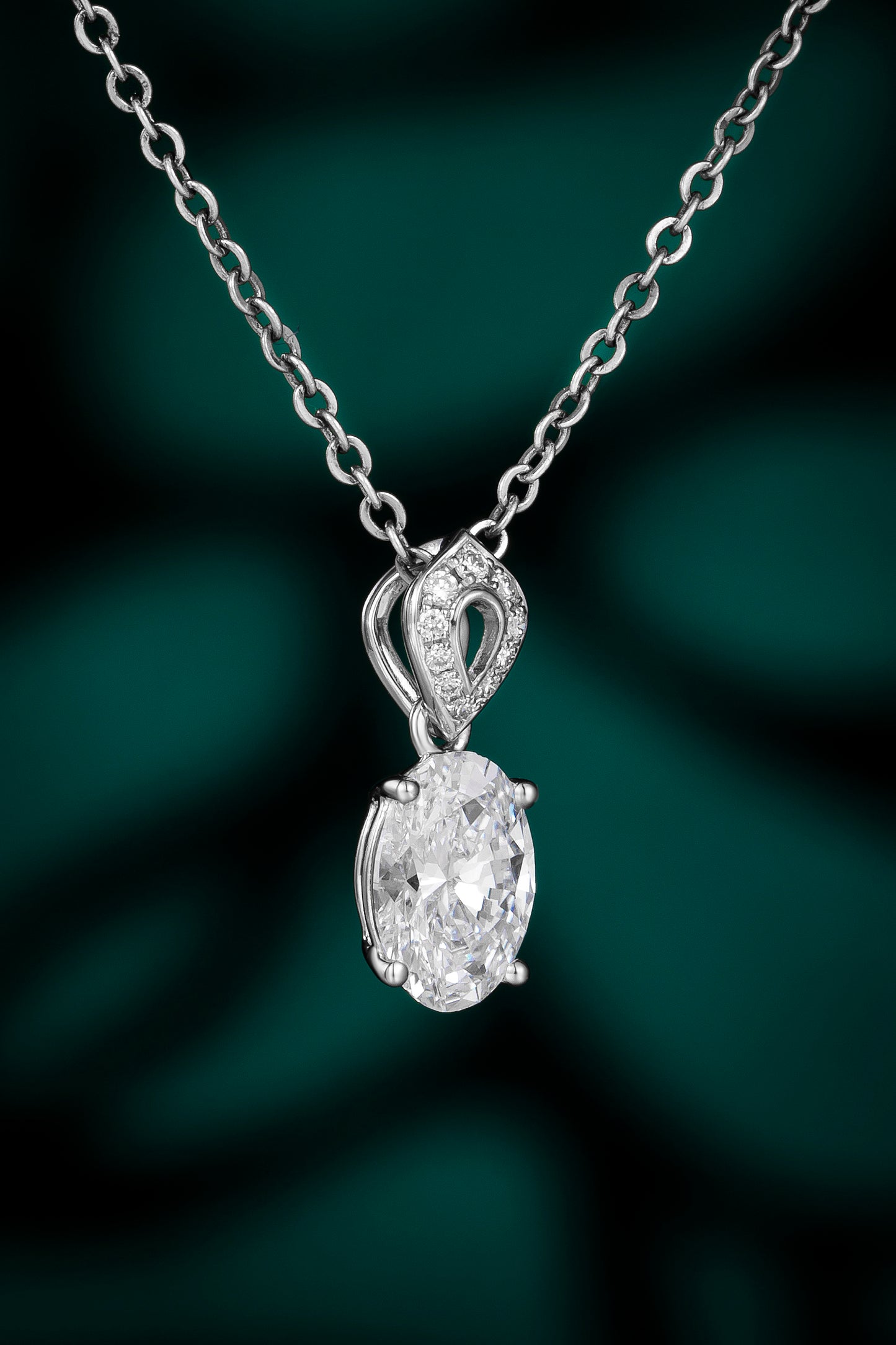 Lab Grown Diamond Pendant-ZBP0034-1.00CT