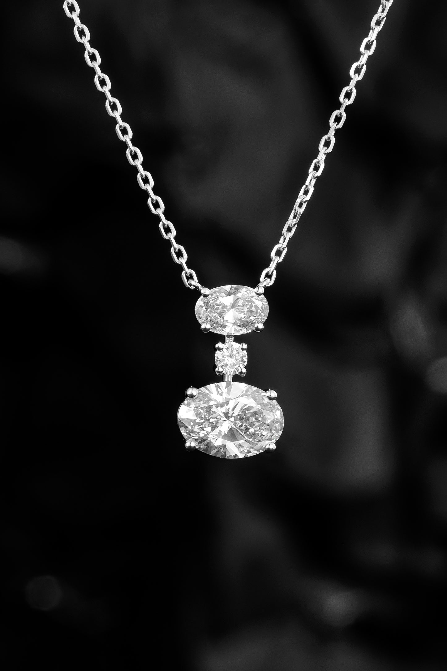 Lab Grown Diamond Necklace-ZBN0020-1