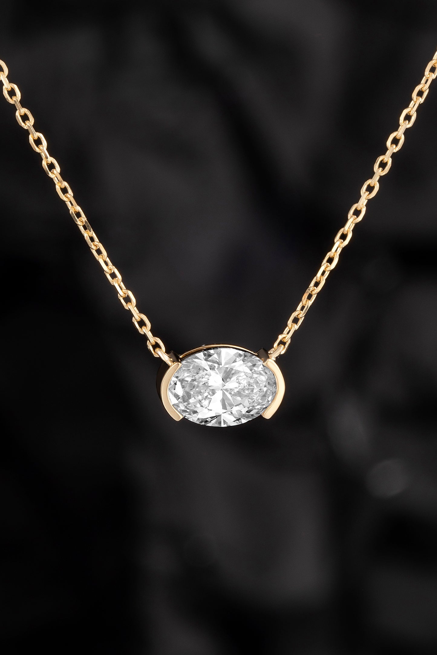 Lab Grown Diamond Necklace-ZBN0019