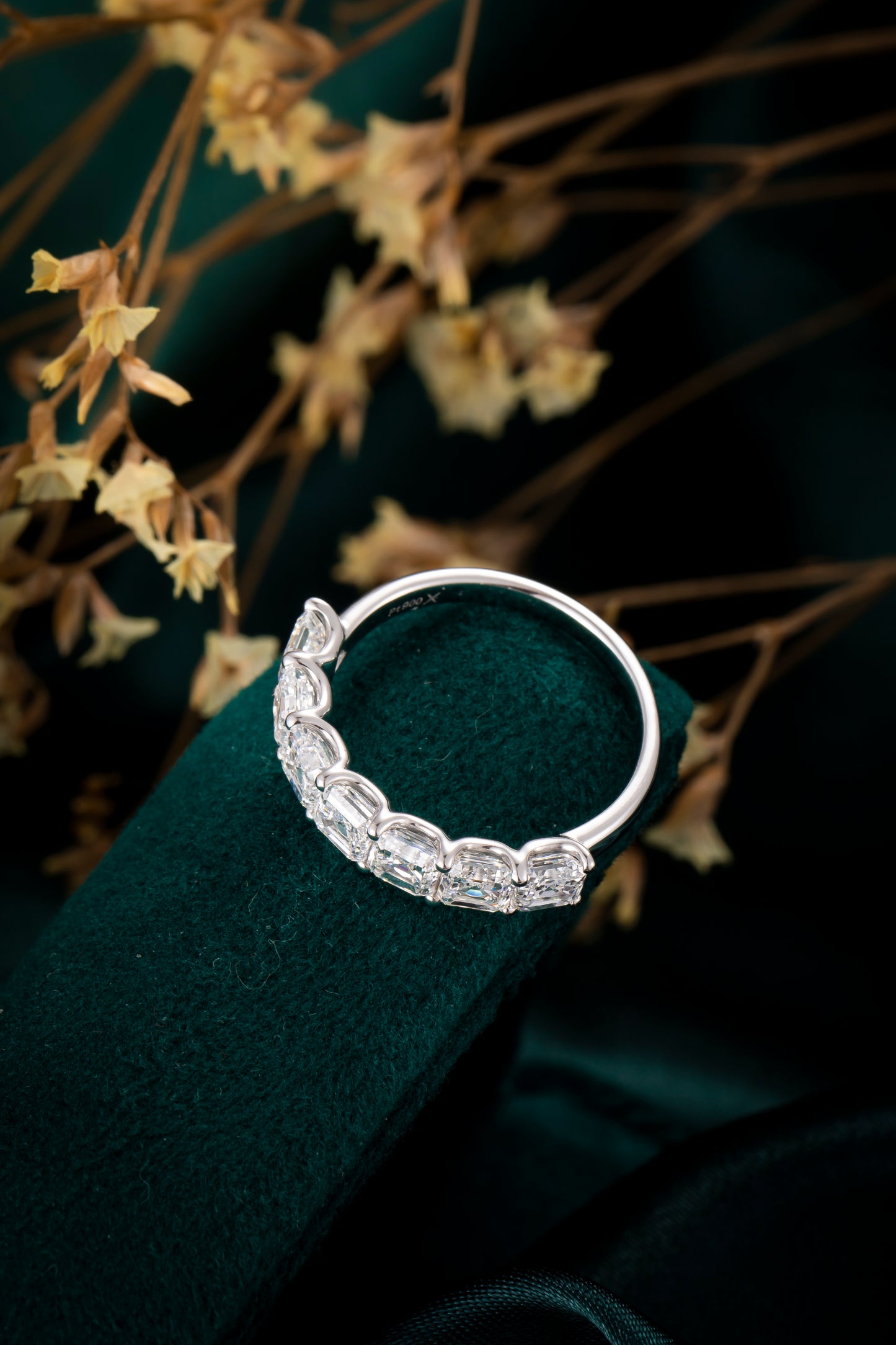 Lab Grown Diamond Ring-ZBR0260A-3.7*3.7MM