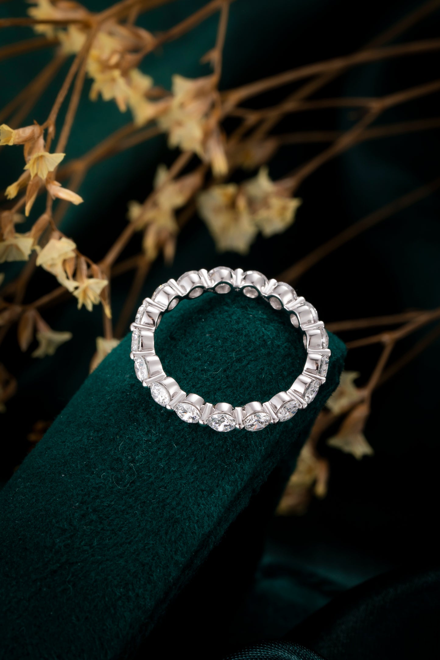 Lab Grown Diamond Ring-ZBR0264-2.8