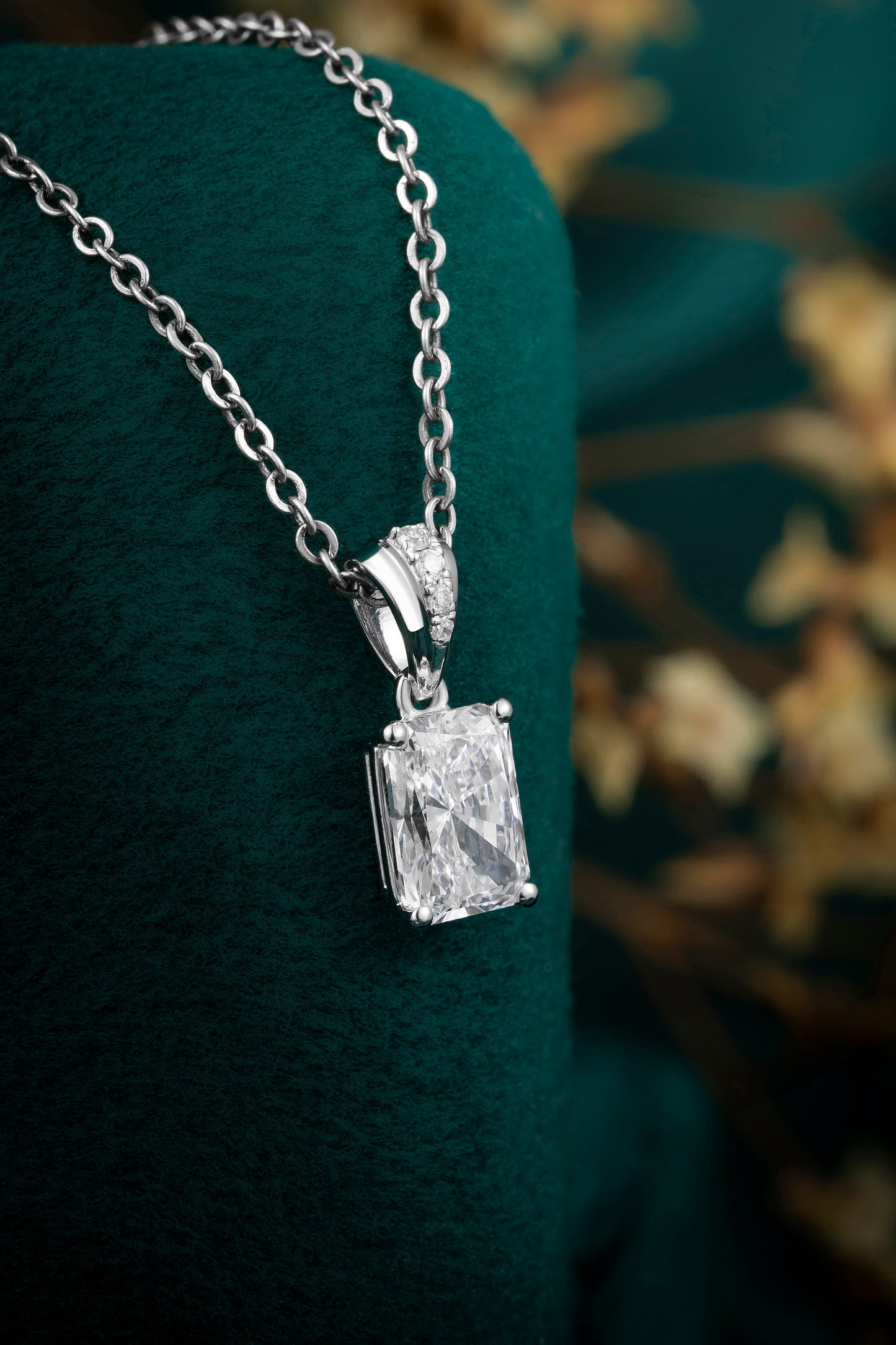 Lab Grown Diamond Pendant-ZBP0036-1.00CT