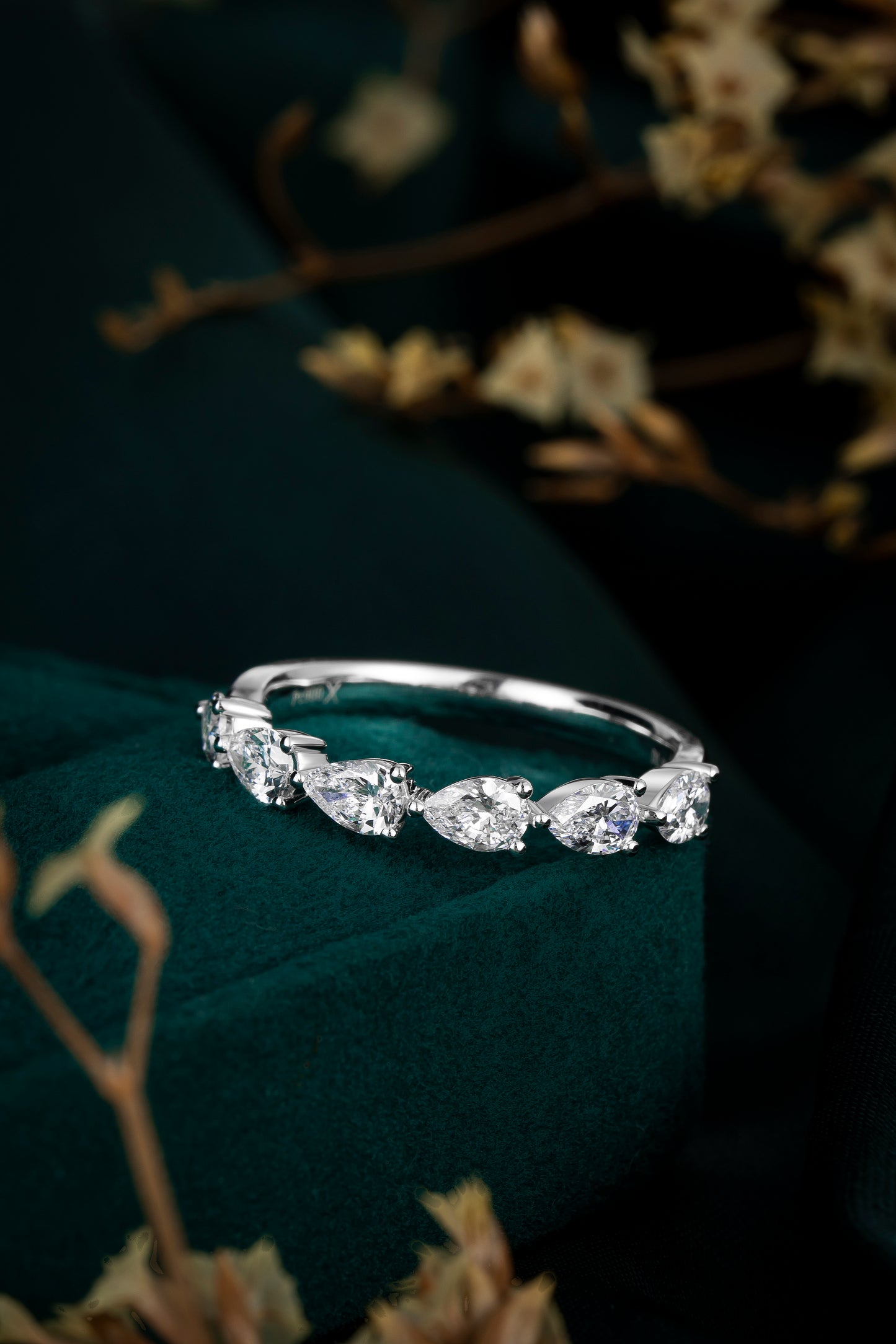 Lab Grown Diamond Ring-ZBR0074A-3*4.5MM