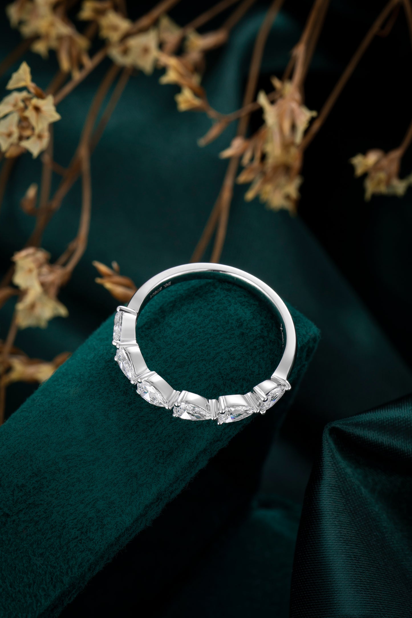 Lab Grown Diamond Ring-ZBR0074A-3*4.5MM