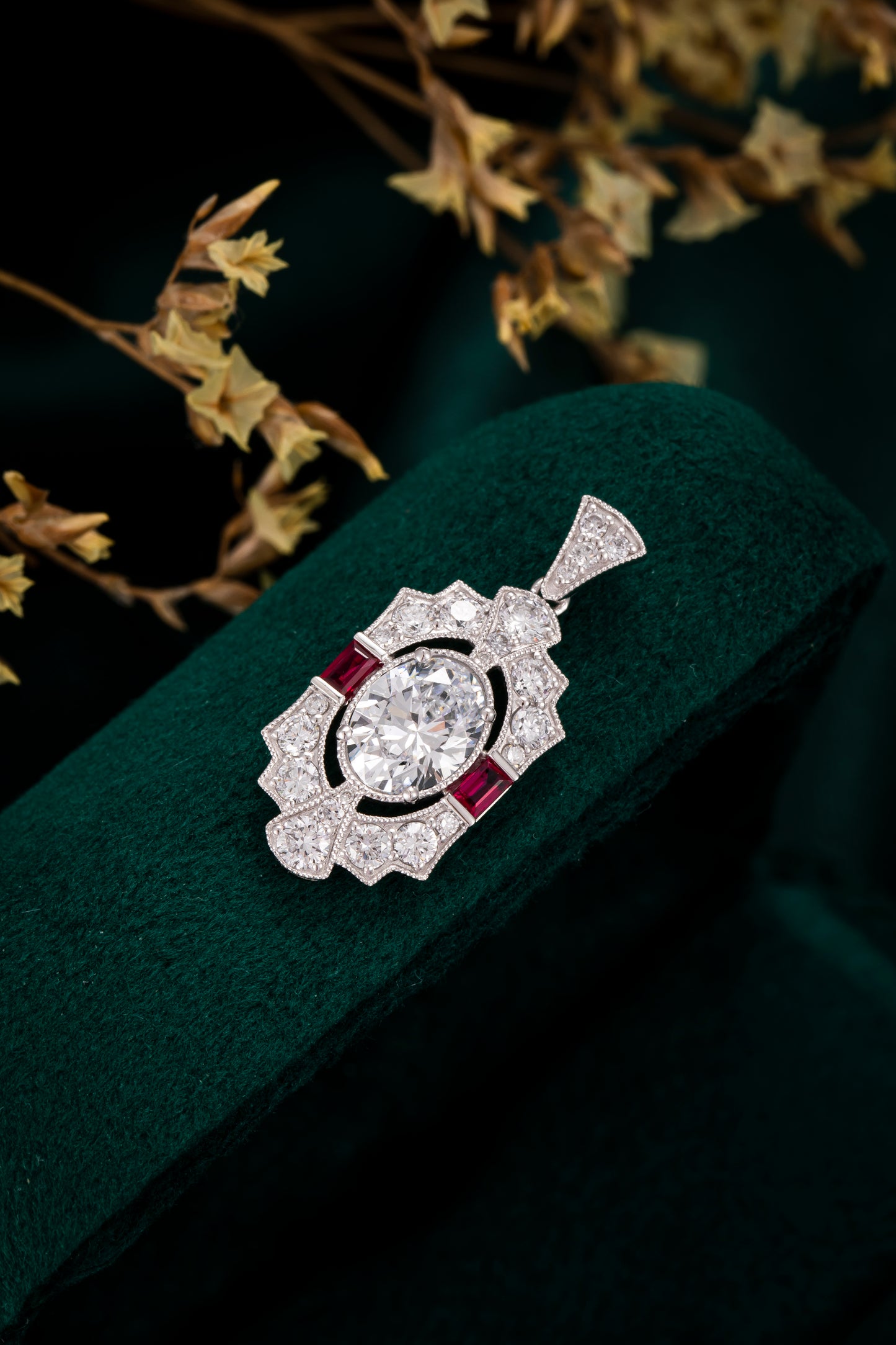 Lab Grown Diamond Pendant-ZBP0037