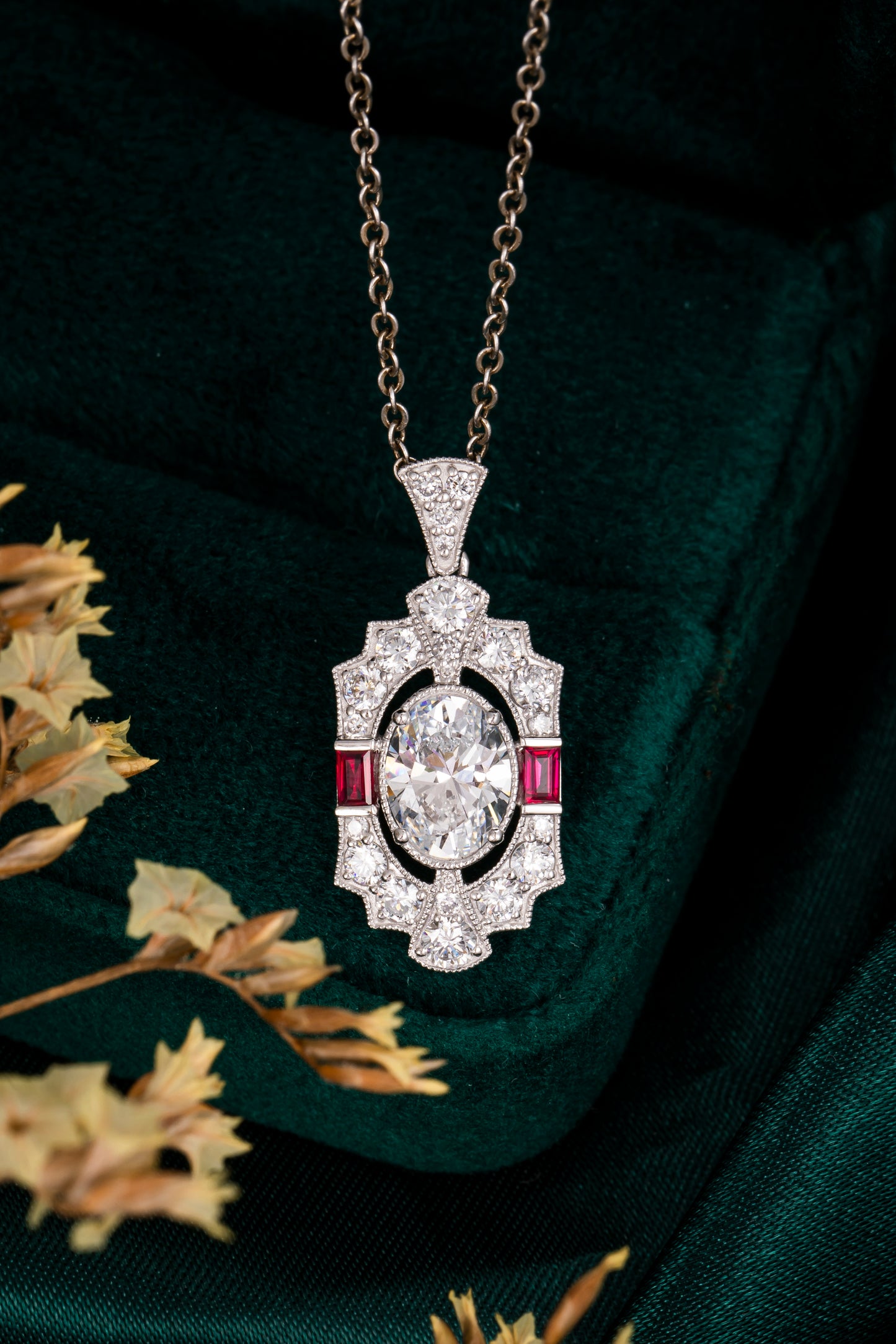 Lab Grown Diamond Pendant-ZBP0037