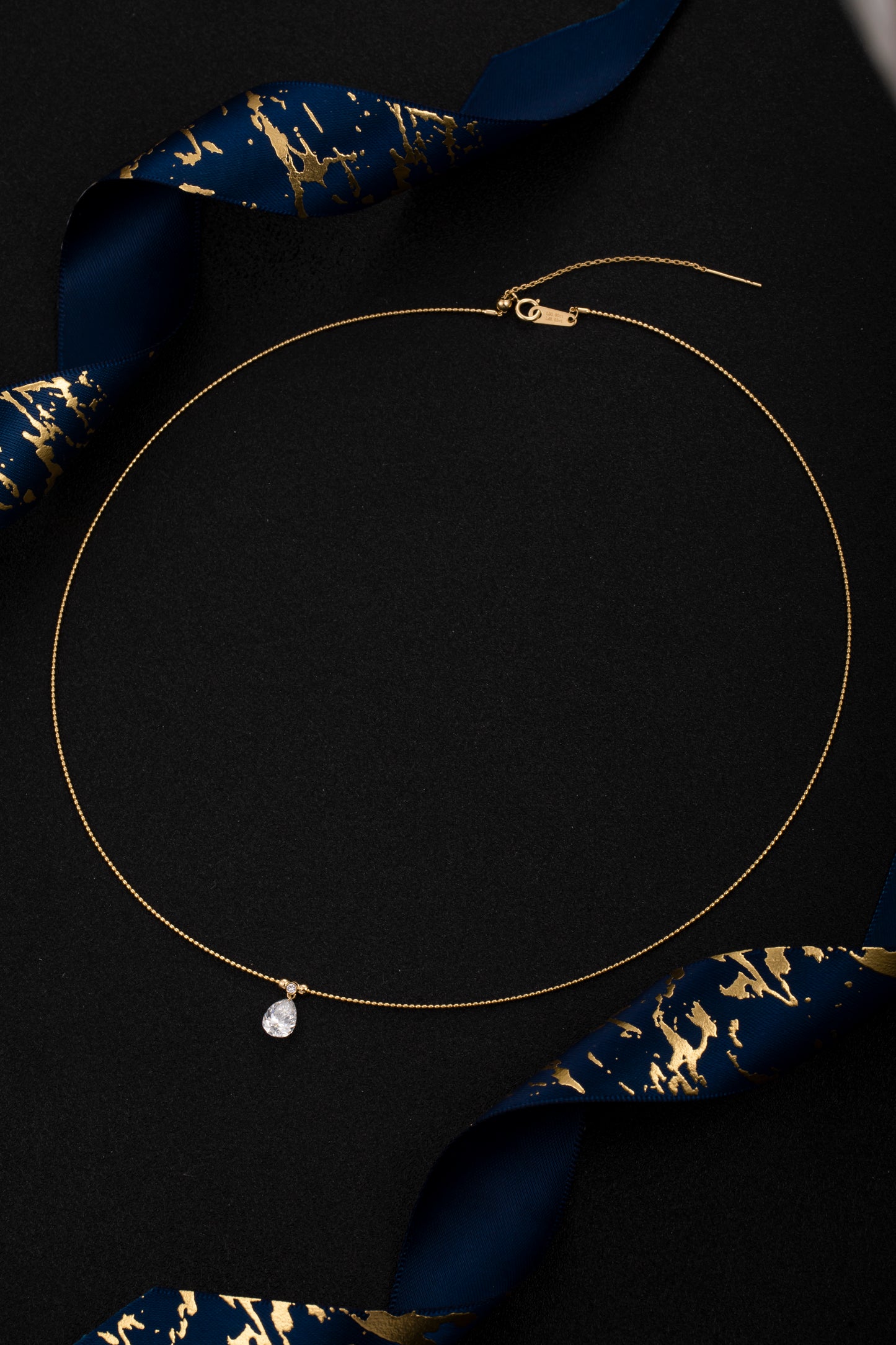 Lab Grown Diamond Necklace-ZBN0083-0.9CT