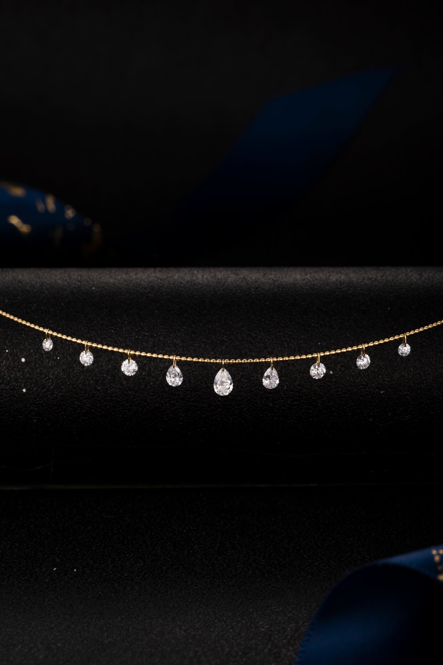 Lab Grown Diamond Necklace-ZBN0094