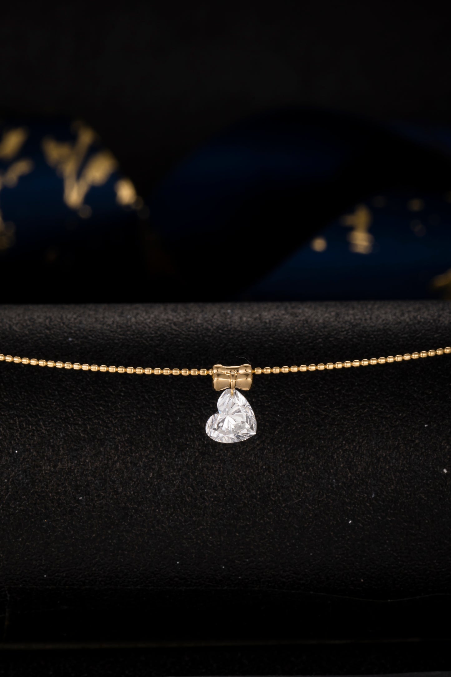 Lab Grown Diamond Necklace-ZBN0085-0.9CT