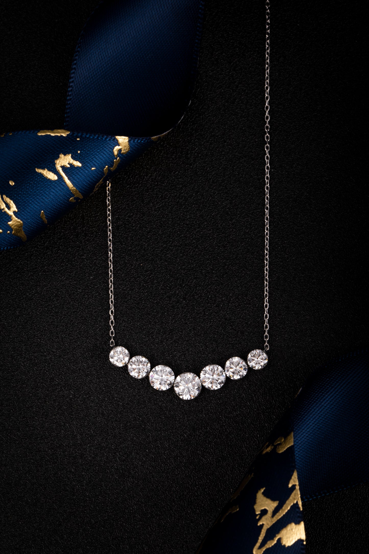 Lab Grown Diamond Necklace-ZBN0080