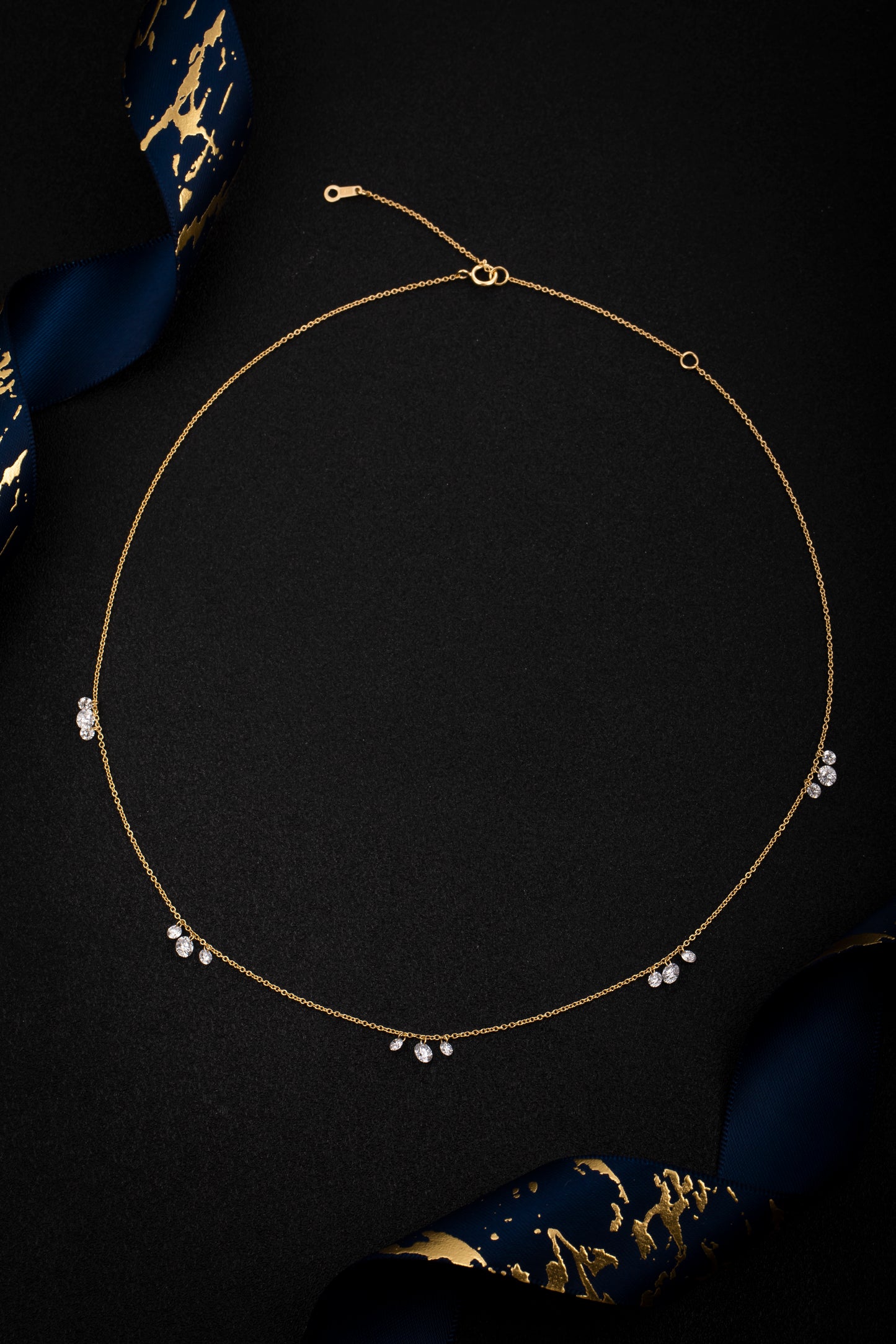 Lab Grown Diamond Necklace-ZBN0097