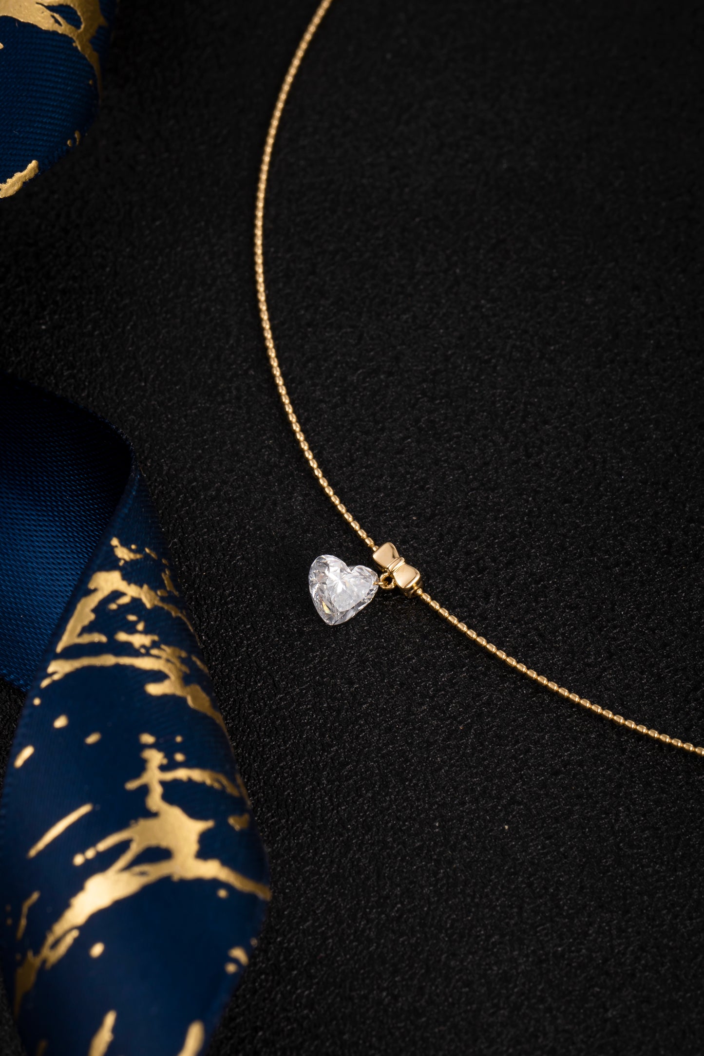 Lab Grown Diamond Necklace-ZBN0085-0.9CT